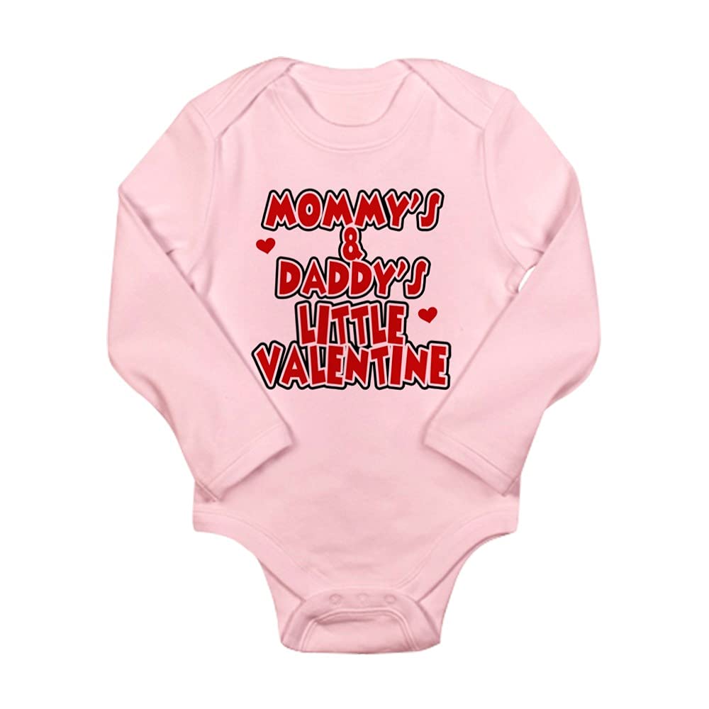 Baby Bodysuit for Valentine's Day - Cute Mommy & Daddy Valentine's Outfit for Infants | Perfect for Family Photos, Holiday Gifts & Special Occasions