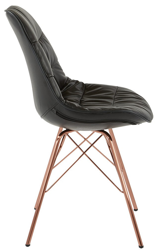 Office Star Ave Six Langdon Chair [LGD] - Ergonomic Mesh Office Chair with Adjustable Height & Lumbar Support - Perfect for Home Office, Gaming & Workspaces