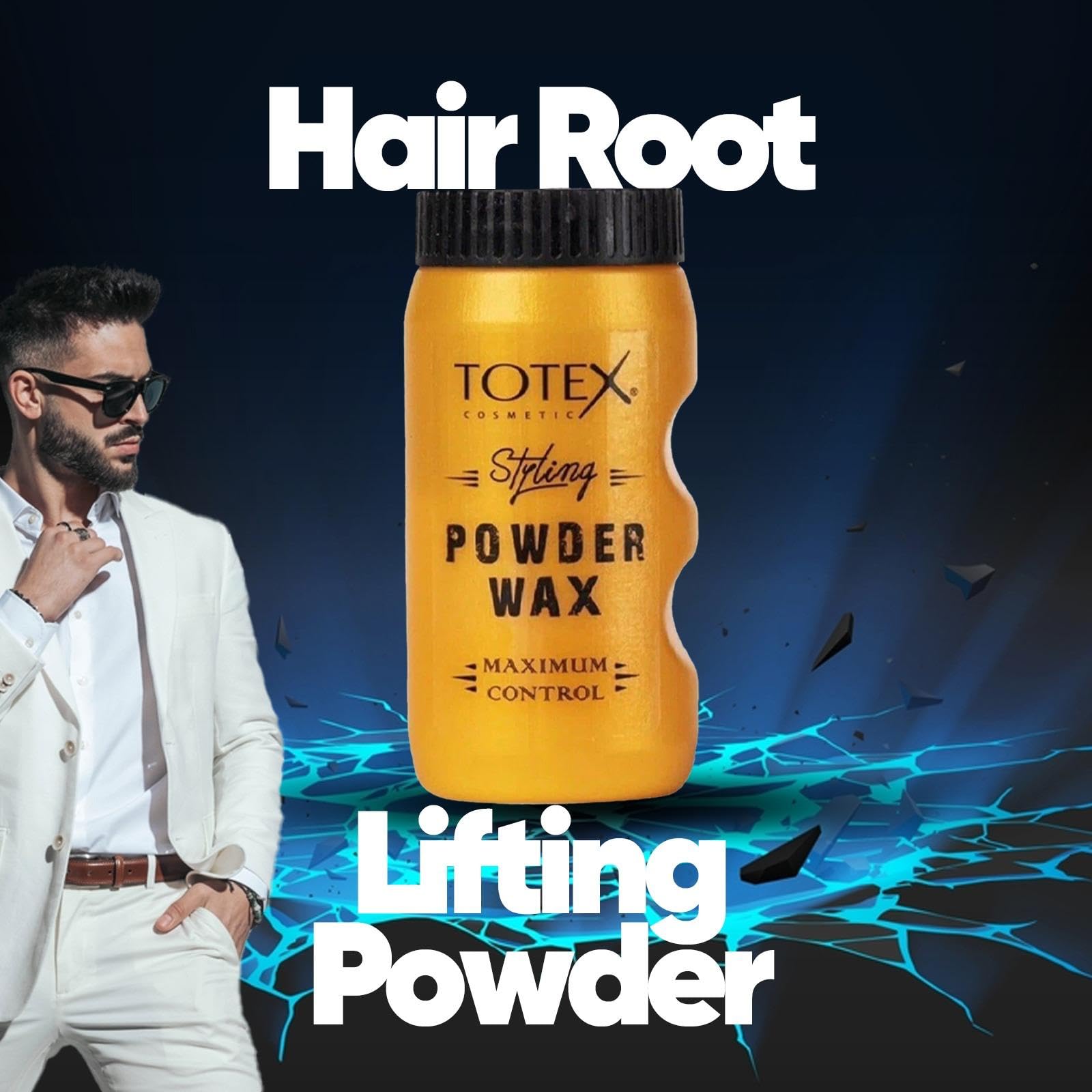 Matte Hair Styling Powder Wax - Unscented Thickening & Volumizing Texture Powder for Men & Women - Flexible Hold, Dye-Free, 20g (Pack of 1) - Perfect for Beach Waves, Messy Looks & Everyday Volume