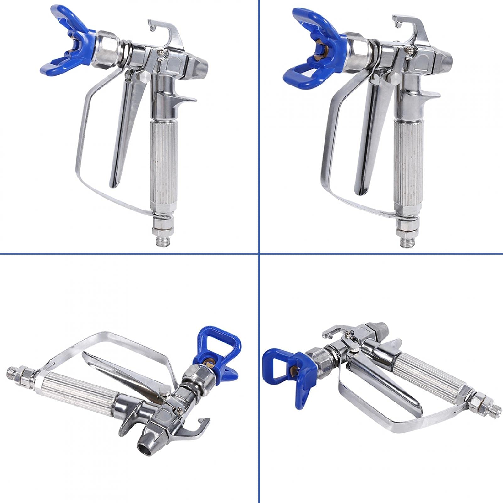 Professional Airless Paint Sprayer - High Pressure Stainless Steel Spray Gun for Car Body Coating & Home Painting Projects (8.3x5.5 Inch) | Perfect for DIY, Automotive Refinishing & Interior/Exterior Wall Painting