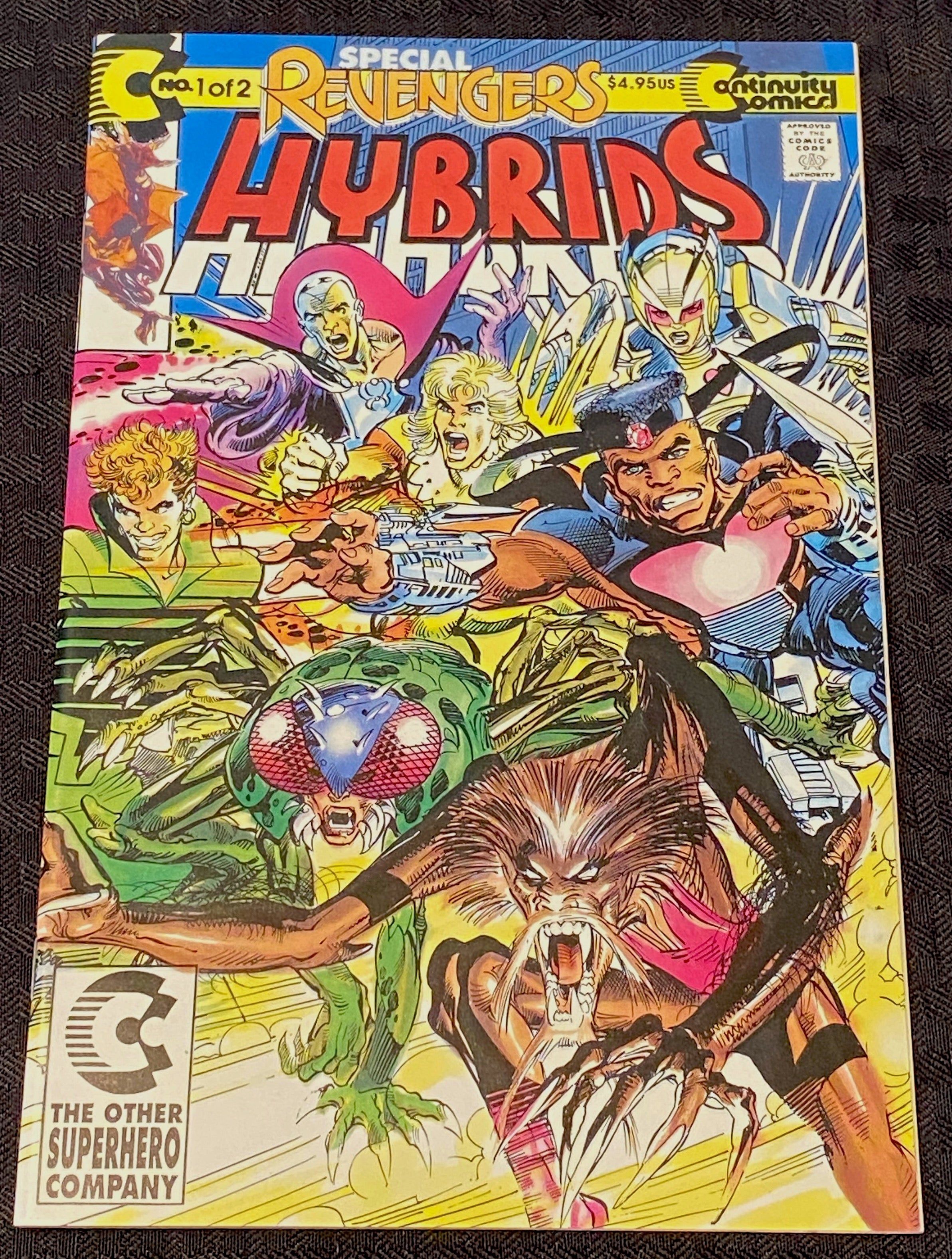 Continuity Comics: Revengers / Hybrids Special #1 of 2 (1993) - Rare Collectible Comic Book for Superhero Fans & Comic Collectors - Perfect for Display, Gifts, and Investment