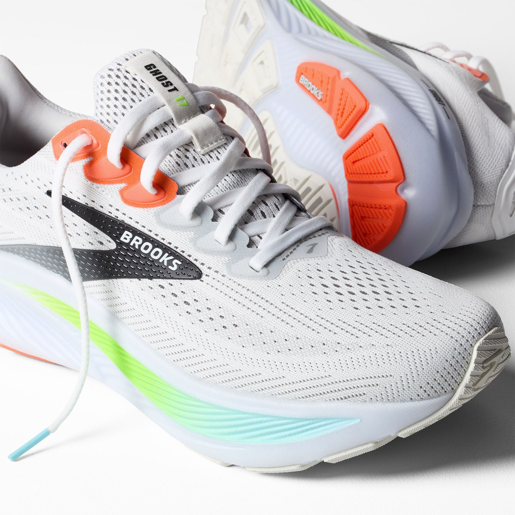 Brooks Ghost 17 Running Shoes for Men - Lightweight Cushioned Road Running Sneakers for Jogging, Training & Marathon - Ideal for Neutral Runners & Long Distance Running