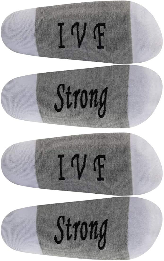 LEVLO IVF Pregnancy Gift Socks - Comfortable & Supportive Socks for IVF Moms, Infertility Warriors & New Moms - Perfect for IVF Transfer, Hospital Visits & Recovery at Home