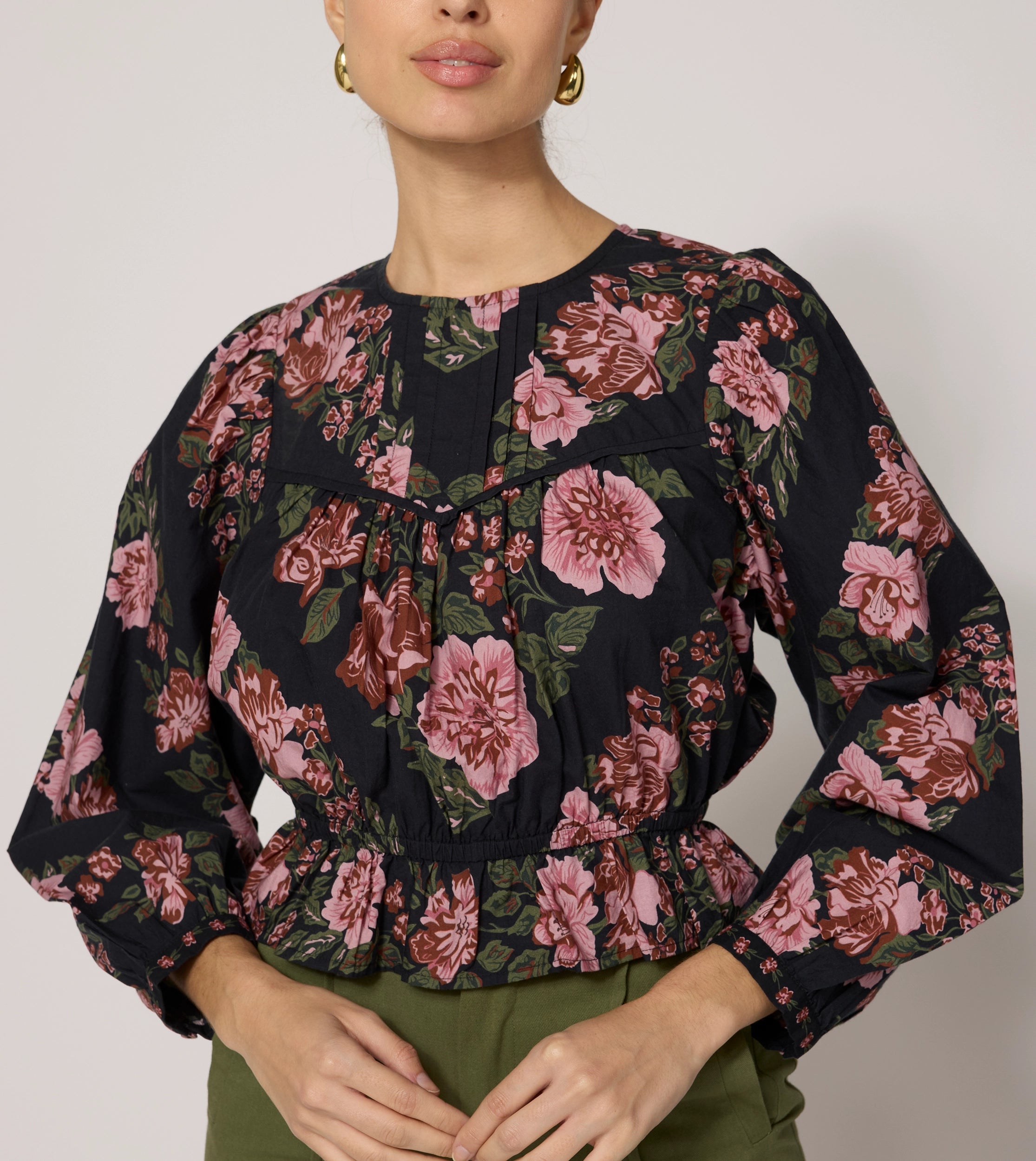Bernadette Blouse | Juliet - Elegant Women's Fashion Top for Work & Date Night | Perfect for Office Wear, Cocktail Parties & Special Occasions