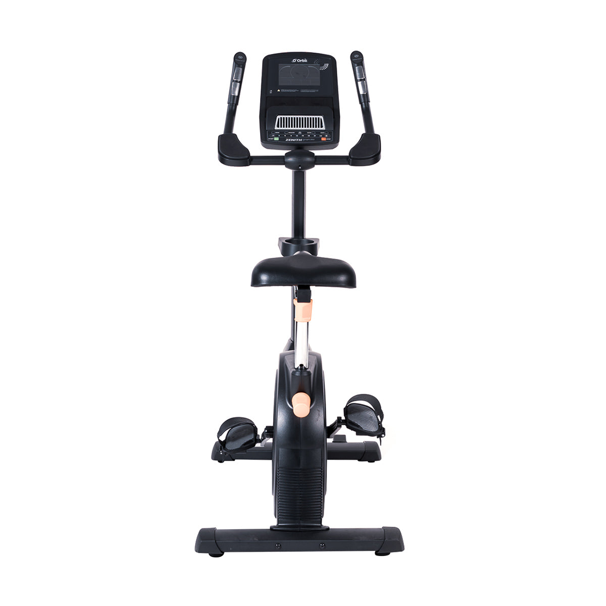 Orbit Zen Upright Exercise Bike for Home Gym - Quiet Magnetic Resistance Indoor Cycling Bike with LCD Monitor - Perfect for Cardio Workouts & Small Spaces