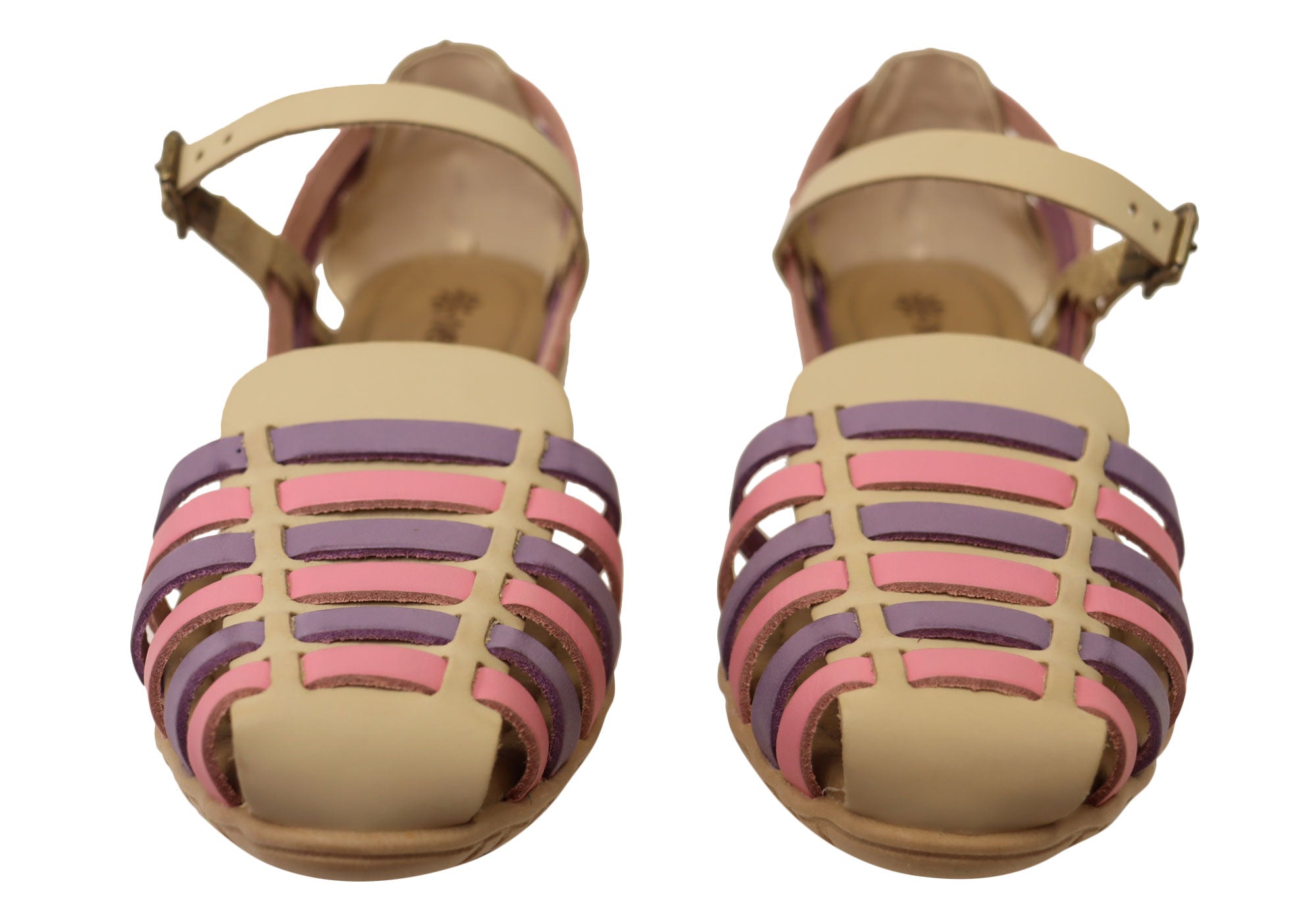 Carly Women's Comfortable Closed Toe Leather Sandals - Stylish & Supportive Footwear for Walking, Work & Casual Outfits
