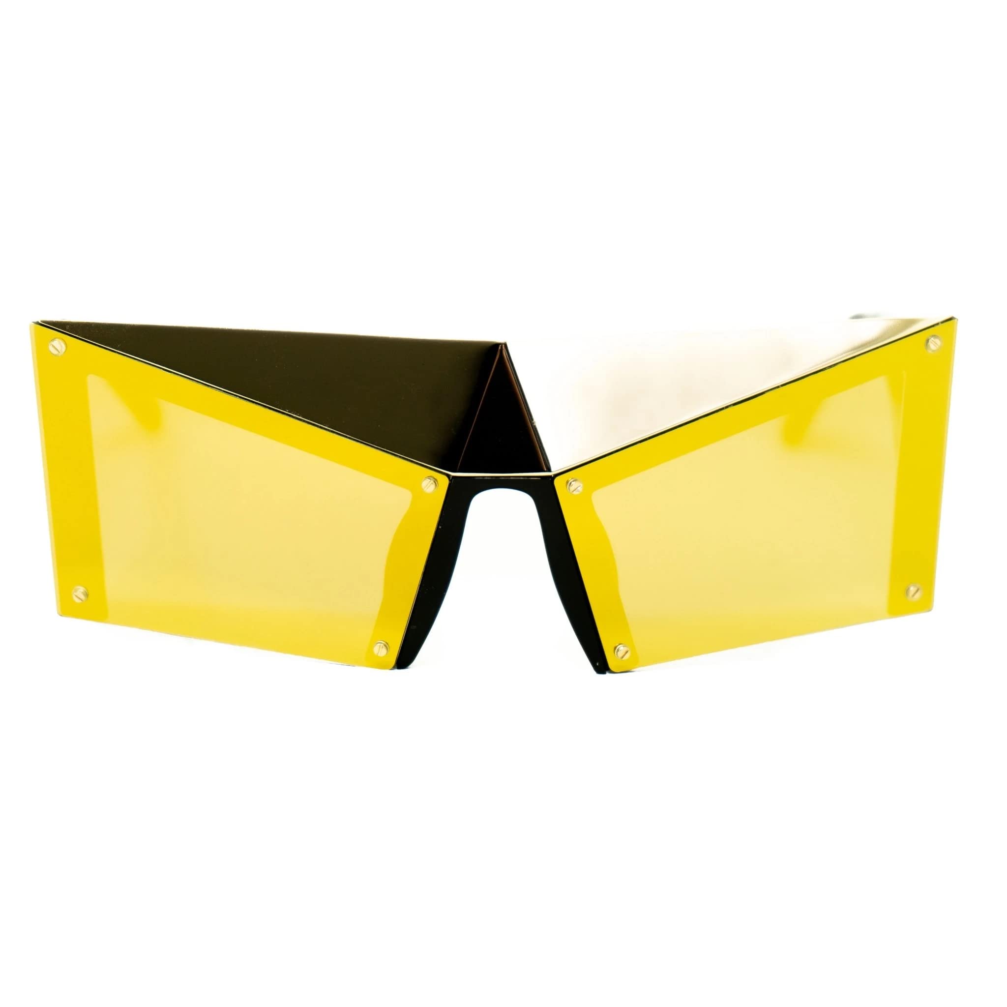 United Nude Sunglasses - Special Edition Black & Gold Aviator Style for Men & Women - Perfect for Outdoor Activities, Travel, and Fashion Accessories
