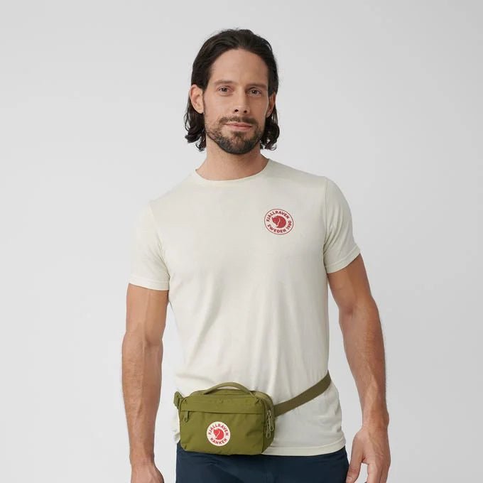 Fjallraven Kanken Hip Pack - Light Oak Crossbody Bag for Women & Men | Water-Resistant & Durable | Perfect for Travel, Hiking & Daily Use