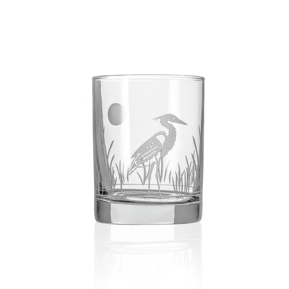 Premium 13oz Double Old Fashioned Cocktail Glasses Set of 4 - Heavy Base Whiskey Glasses for Bourbon, Scotch & Cocktails - Perfect for Home Bars, Parties & Gifts