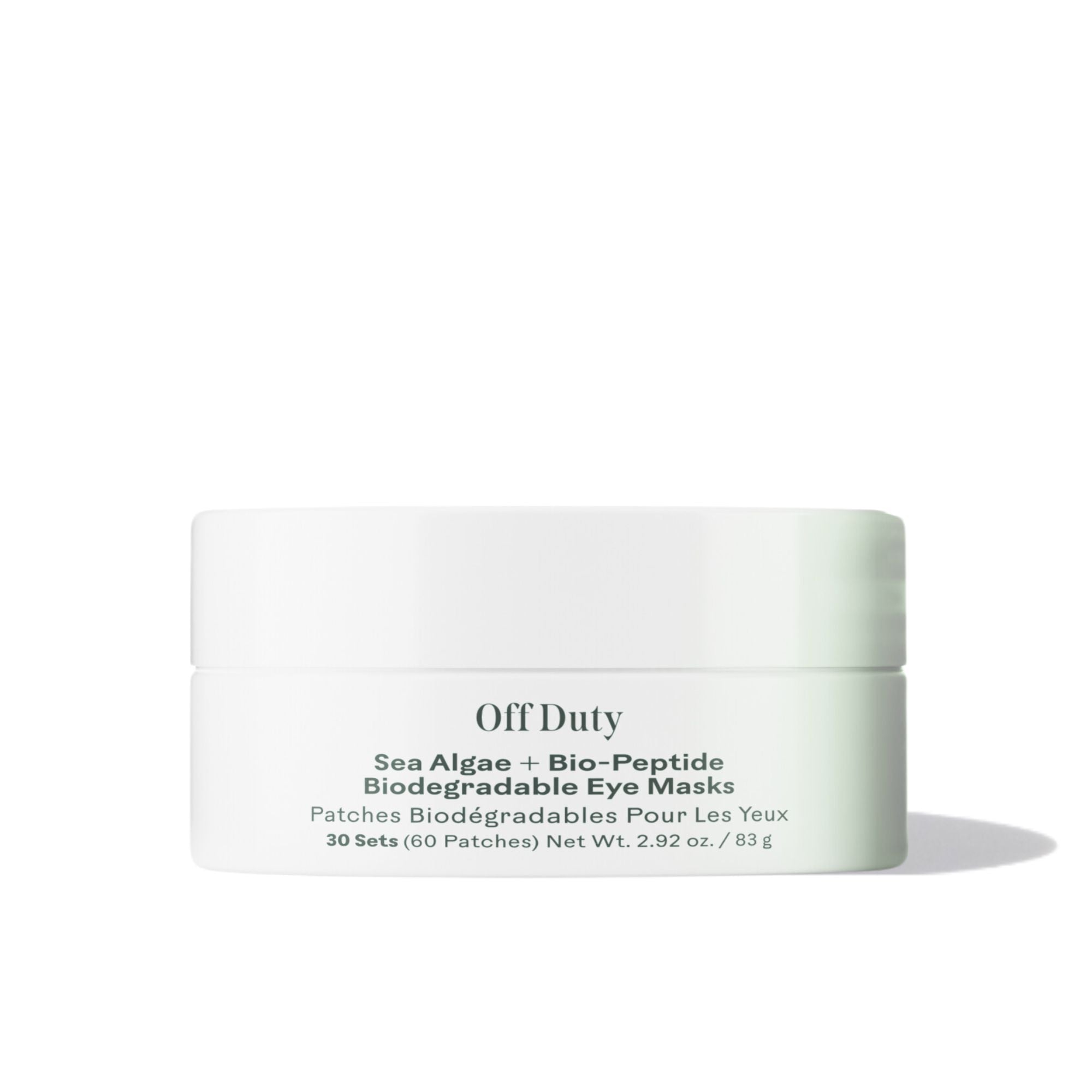 OffDuty™ Biodegradable Under Eye Patches with Sea Algae & Bio Peptide - Reduce Dark Circles & Puffiness for Glowing Skin | Perfect for Travel, Spa Days & Nighttime Skincare Routine
