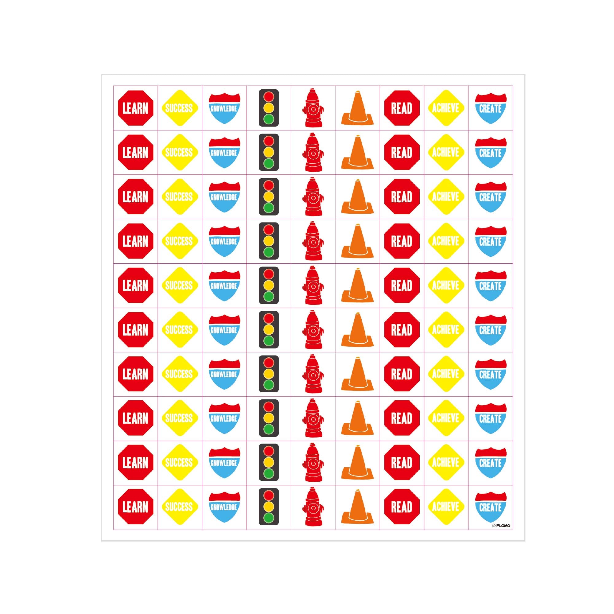 30-Piece Incentive Charts with 450 Stickers - 6