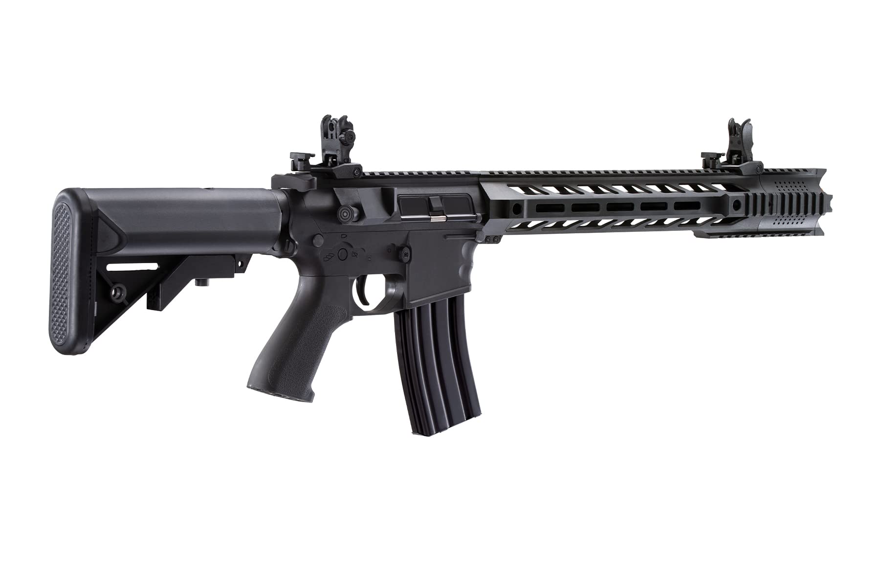 Lancer Tactical LT-25 Gen 2 M4 AEG Airsoft Rifle - Black | Low FPS | High Performance Electric Airsoft Gun for Outdoor Skirmish & Tactical Training