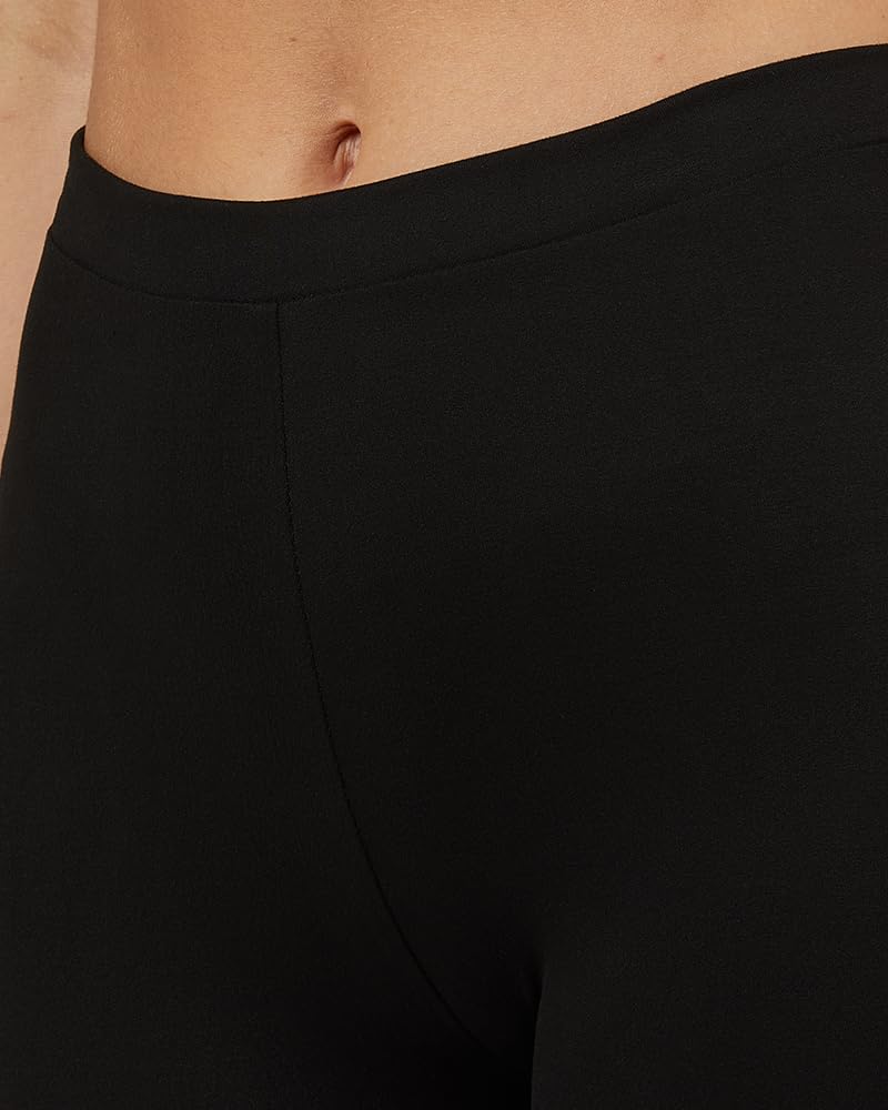 32 Degrees Heat Women's Lightweight Thermal Baselayer Leggings - 4-Way Stretch, Form Fitting for Yoga, Running & Winter Layering