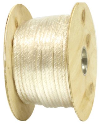 WELLINGTON CORDAGE G1016S1000FR 1/4 Inch X 1000 Feet Braided Nylon Rope - Heavy Duty Marine, Camping, and Outdoor Use