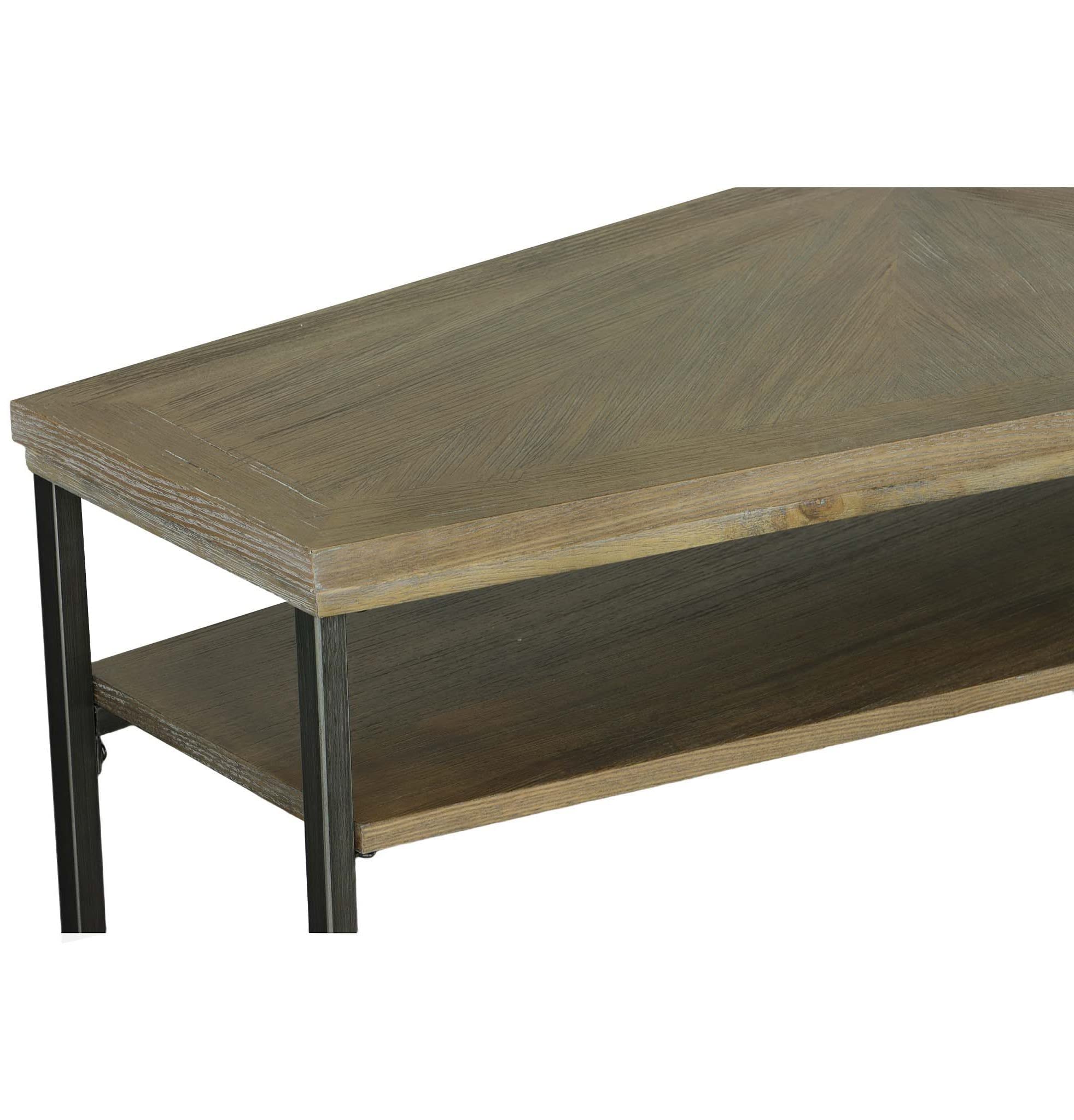 Progressive Furniture Adison Cove Sofa Console Table in Ash Blonde - Stylish Entryway & Living Room Accent Table for Home Decor