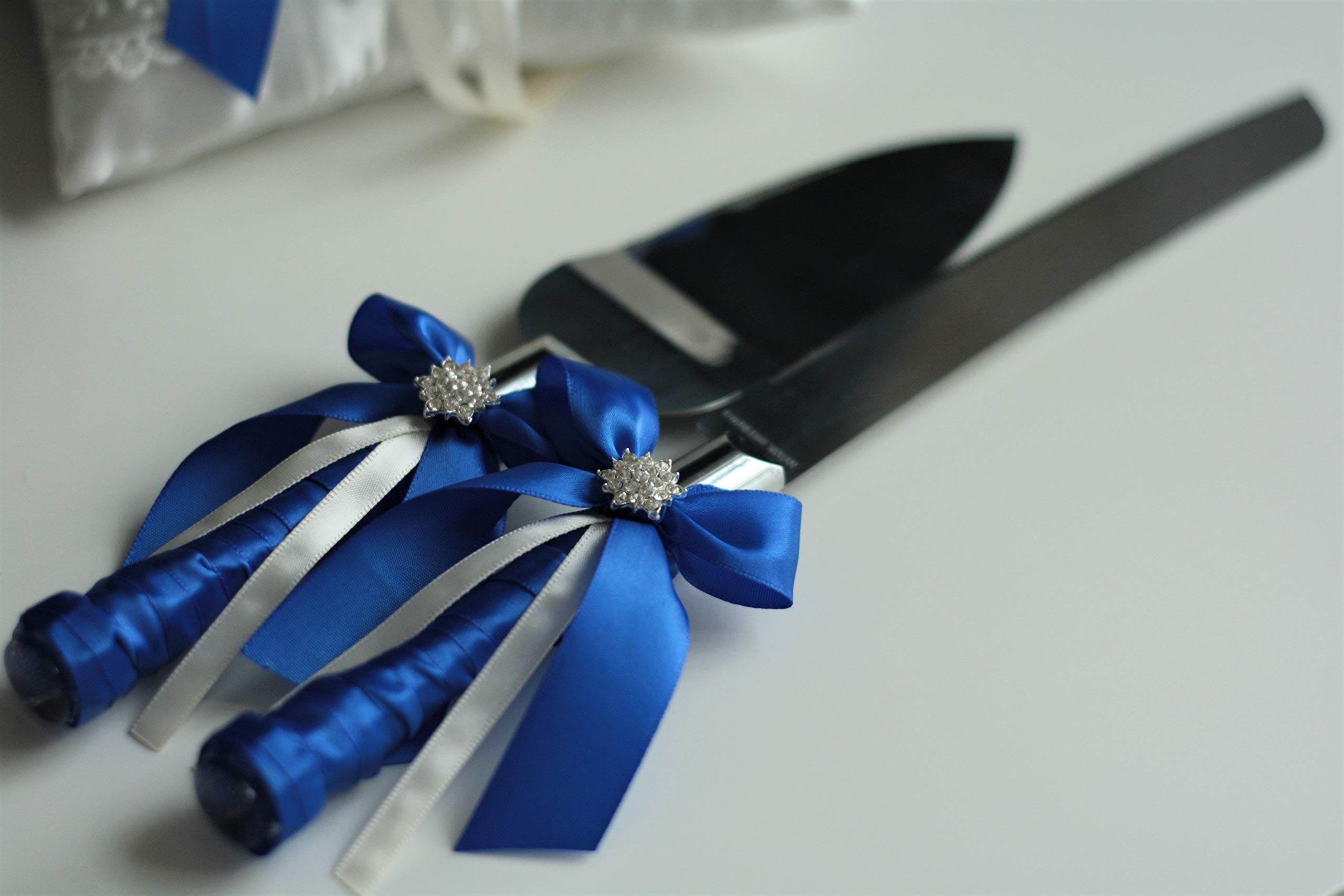 Premium Cake Serving Set - Elegant Wedding Cake Knife & Server Set for Bridal Showers, Birthday Parties & Special Events
