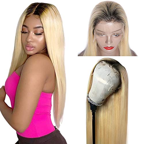 #1B/613 Blonde With Dark Roots