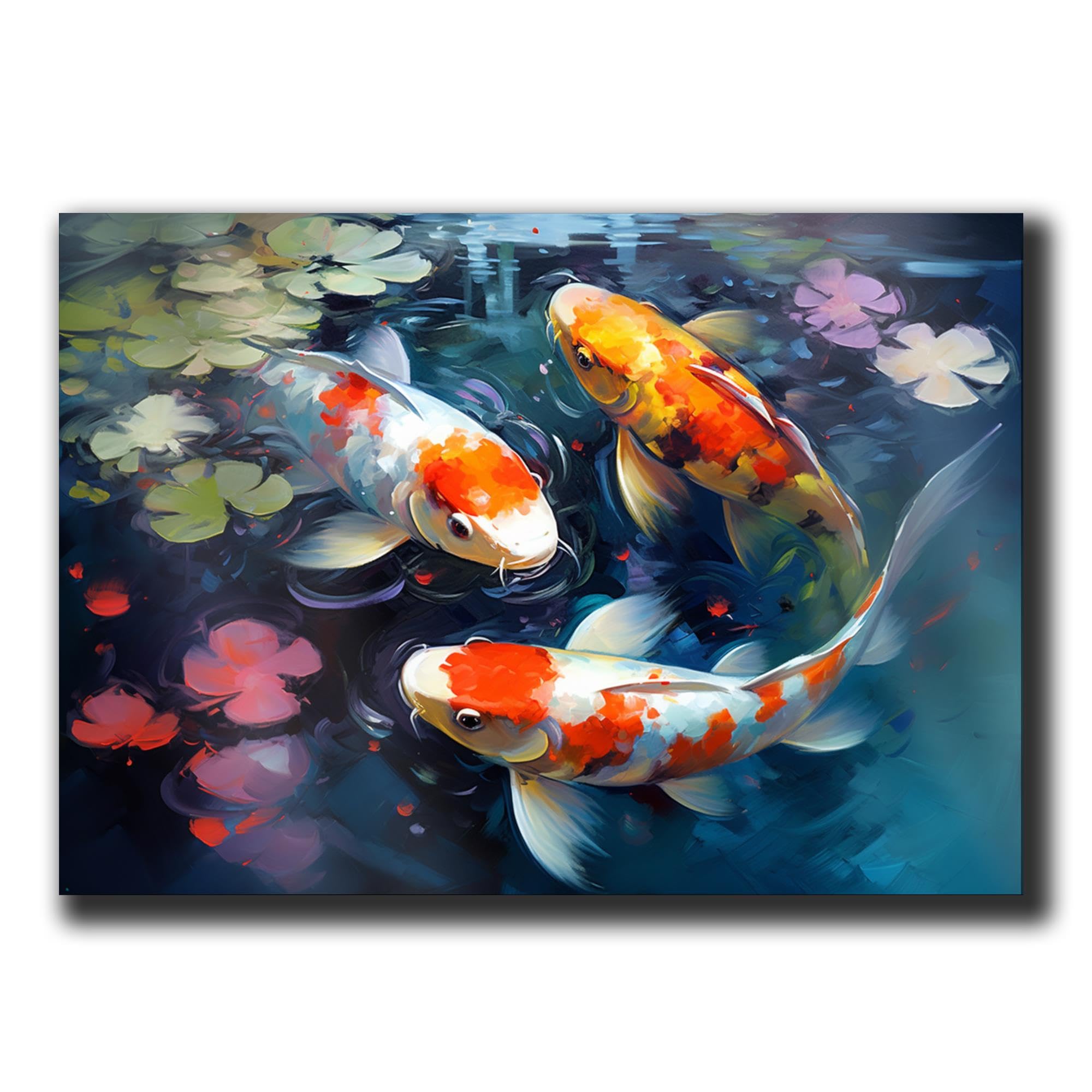The Tranquil Journey of the Koi: A Story of Perseverance and Beauty