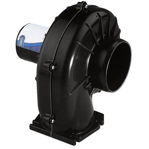 High-Speed 2500 RPM Round OEM Blower - Direct Drive, Glass-Filled Polypropylene Construction - Ideal for HVAC, Industrial Ventilation & Cooling Systems