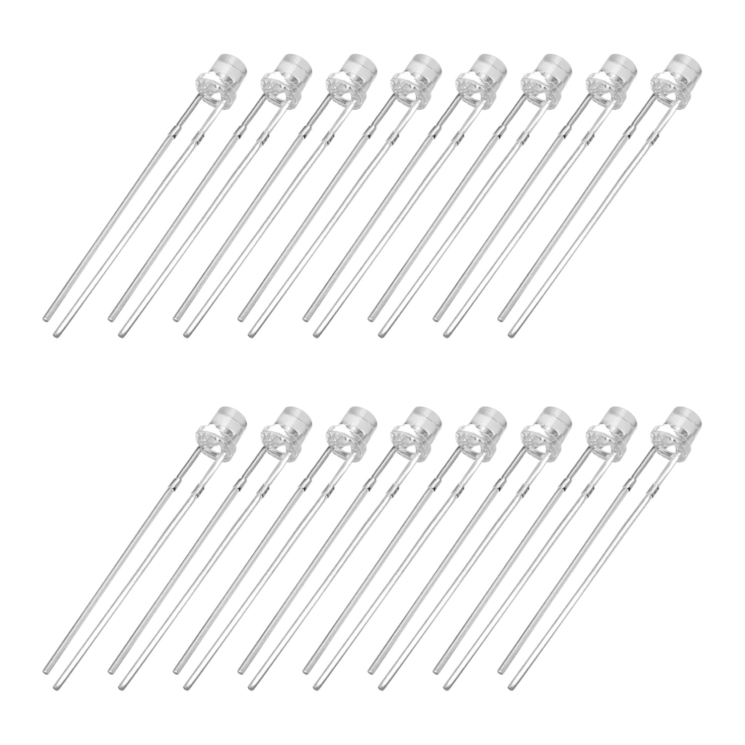 Othmro 50Pcs 3mm Pink LED Diodes Bulbs - Small Bright LED Lights for DIY Electronics, Christmas Decorations, Holiday Lighting Projects and Craft Making