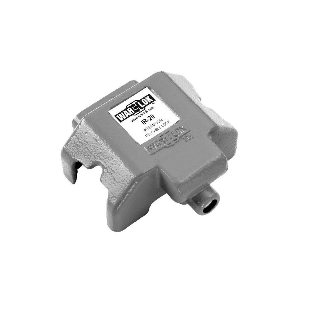 IR-20 Heavy Duty Intermodal Barrier Container Lock - Secure Shipping Container Lock for Equipment Protection | Ideal for Cargo Transport, Logistics & Warehouse Security