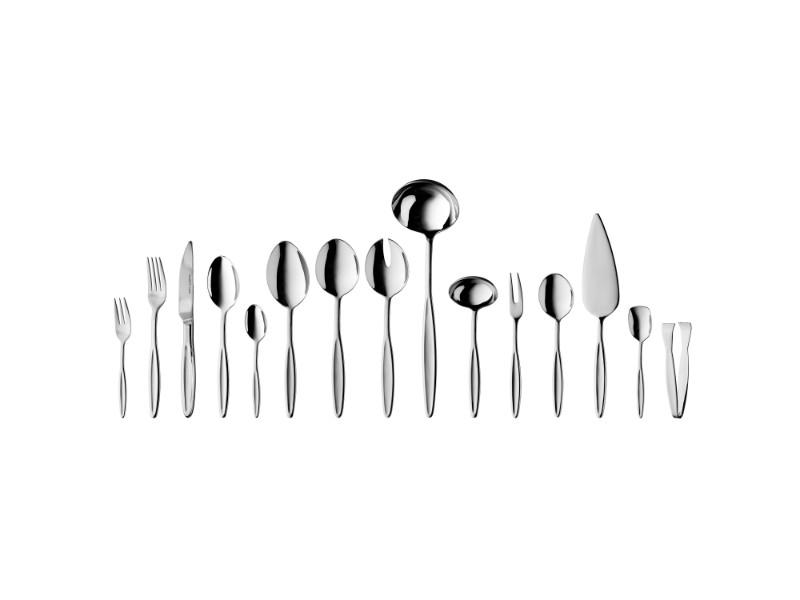 BergHOFF Essentials 72-Piece 18/10 Stainless Steel Flatware Set - Premium Cutlery for 12 Place Settings - Ideal for Dinner Parties, Weddings & Everyday Dining