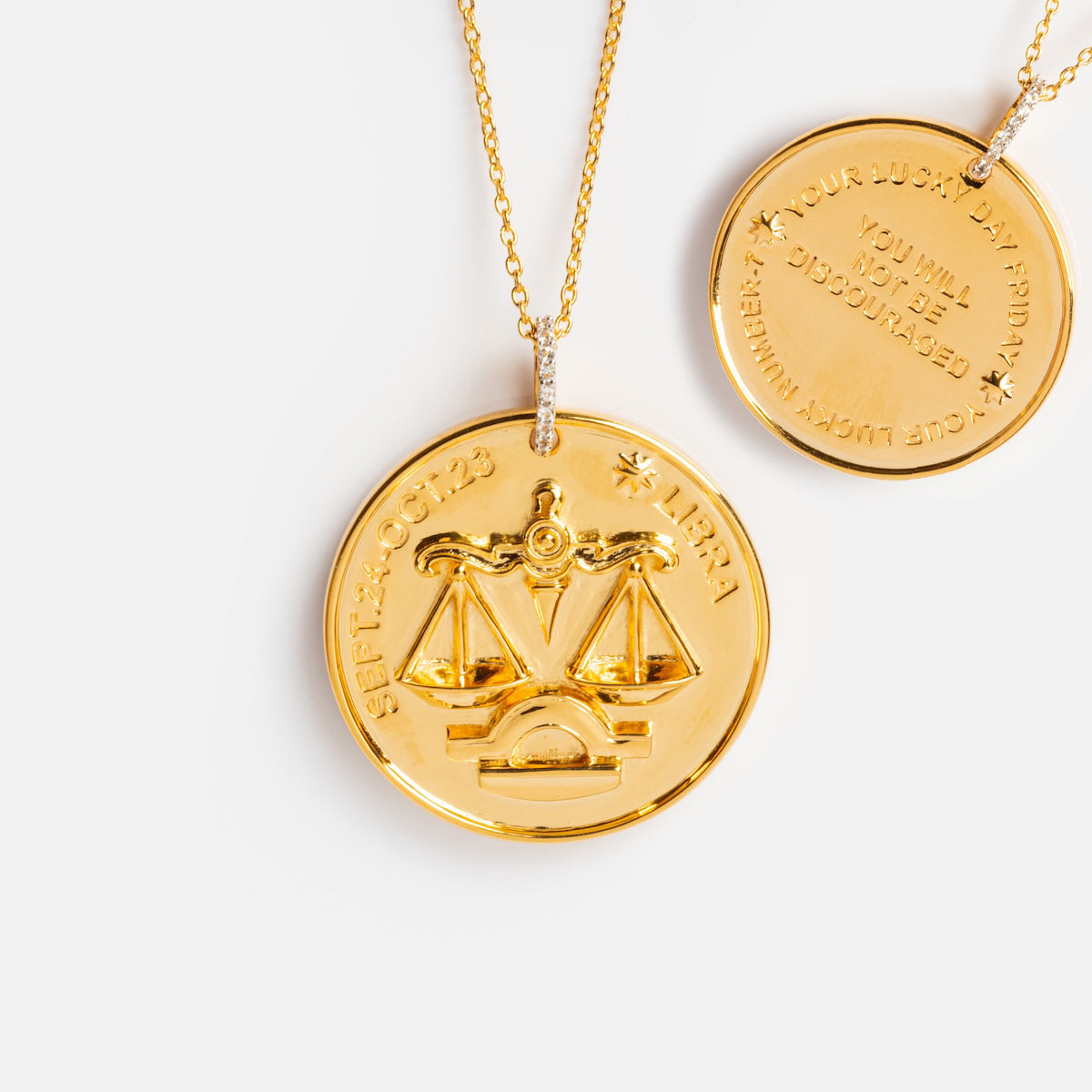 Vintage Inspired Zodiac Coin Necklace - 12 Astrology Sign Pendant Jewelry for Women - Perfect Gift for Birthday, Anniversary & Spiritual Occasions