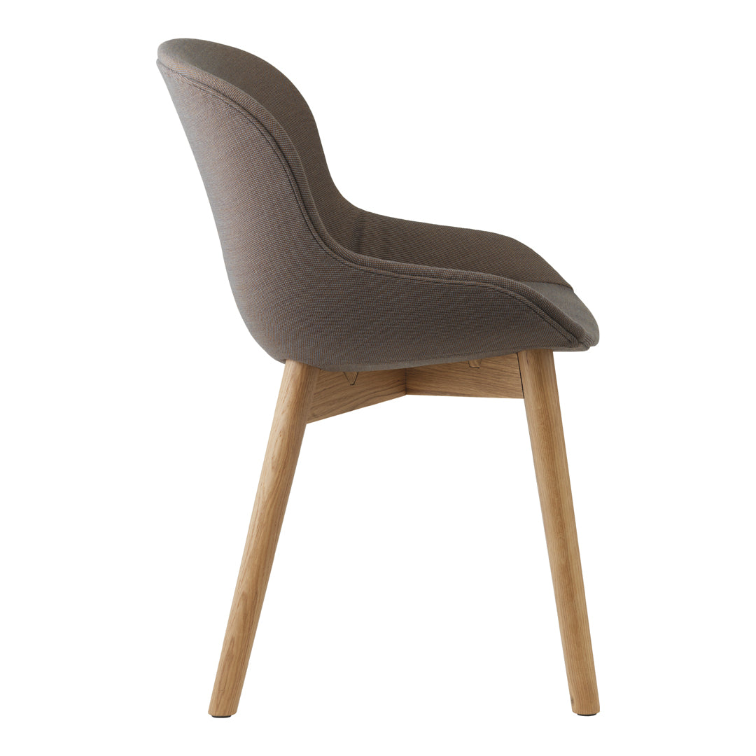 Premium Hyg Comfort Chair with Full Upholstery & Sturdy Wooden Legs - Ergonomic Office Chair for Home & Workspace Comfort