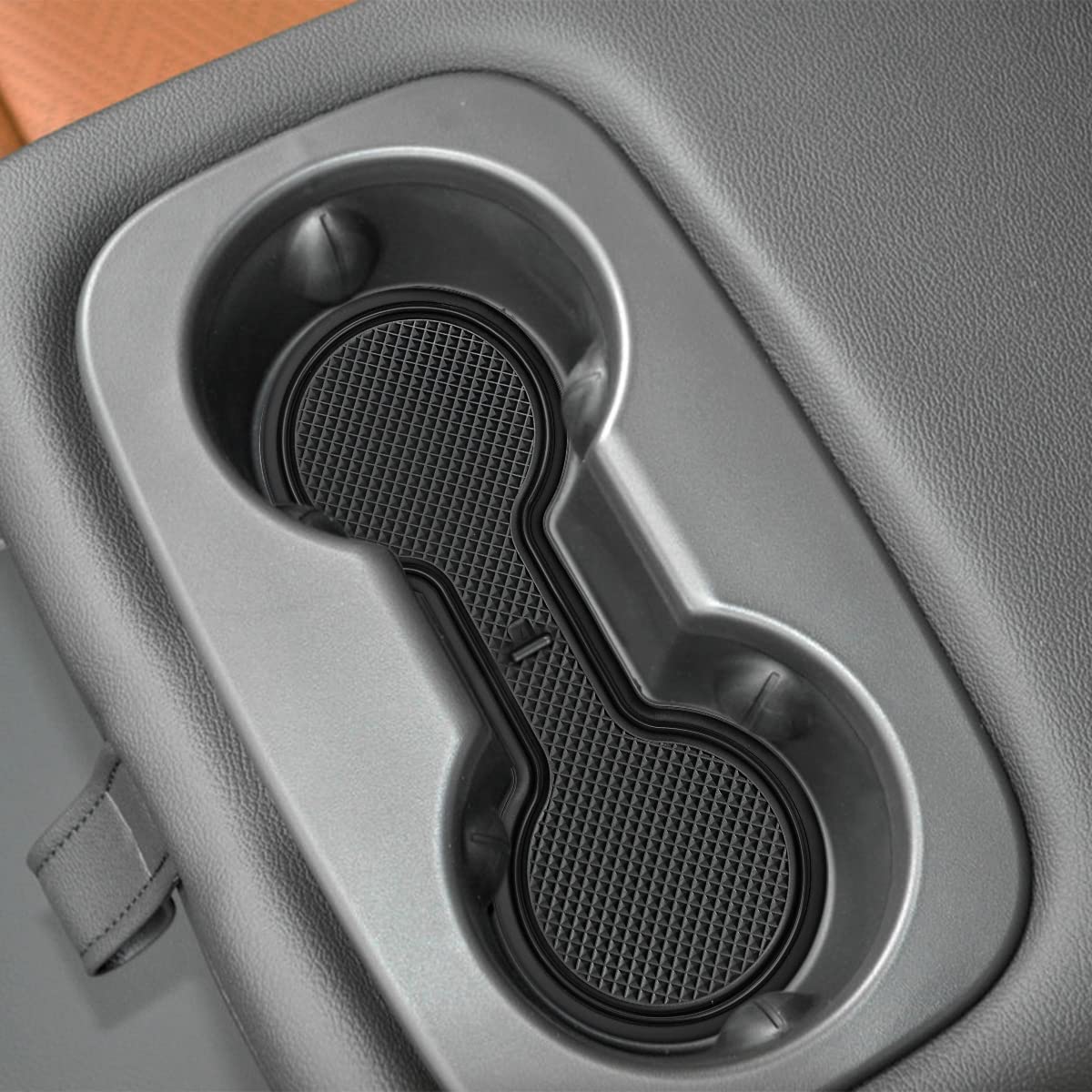 Auovo Custom Fit Anti-Dust Cup Holder Insert Liners & Interior Mats for Buick Encore GX 2020-2024 - 16pcs Black Trim Door Pocket & Center Console Accessories - Perfect for Road Trips & Daily Commute Protection