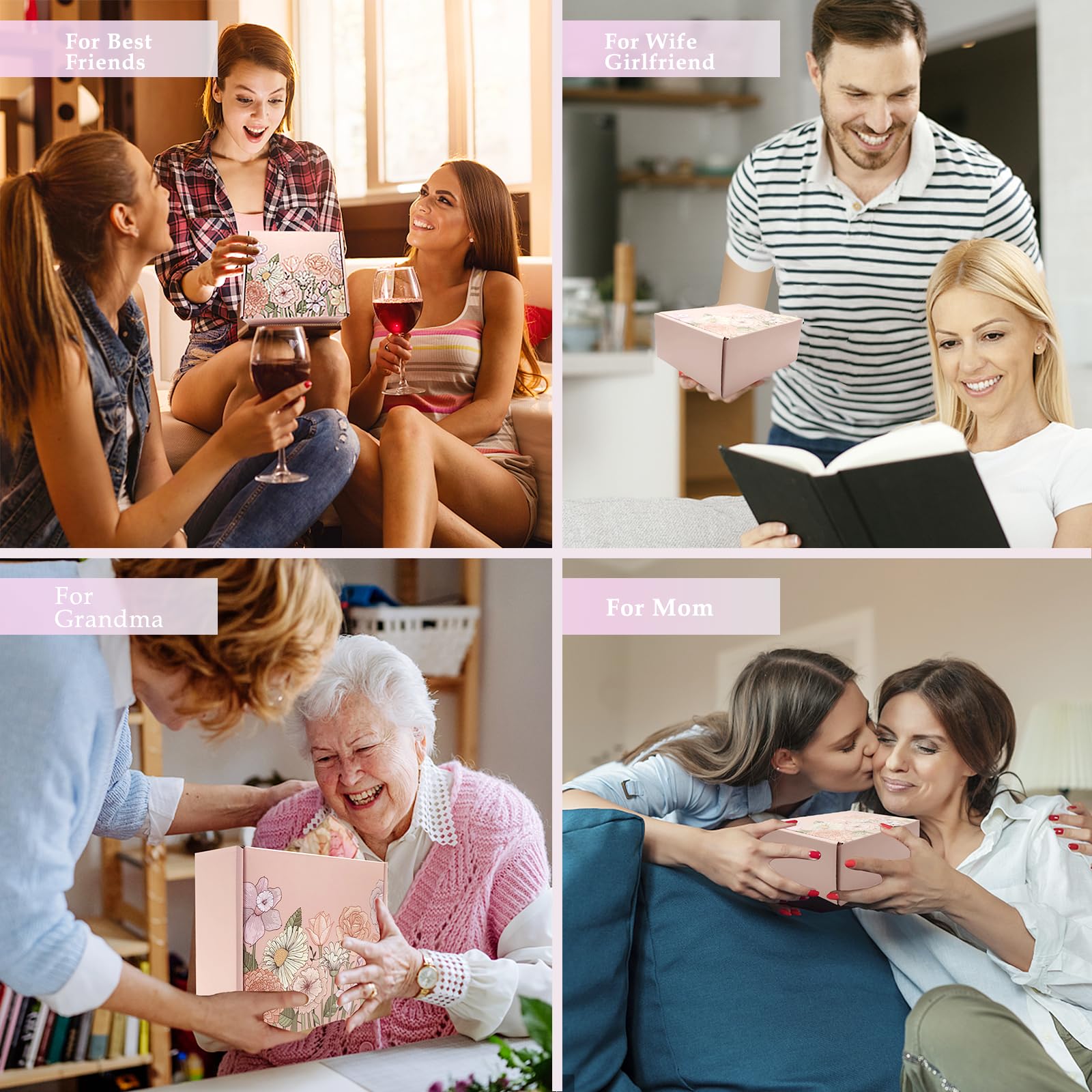 Best Self Care Spa Gift Baskets for Women - Relaxing Birthday, Christmas, Mother's Day Presents for Mom, Grandma, Sister, Wife & Best Friend | Thoughtful Get Well Soon & Special Occasion Gifts for Women Who Have Everything | Perfect for Home Spa Days, Stress Relief & Pampering