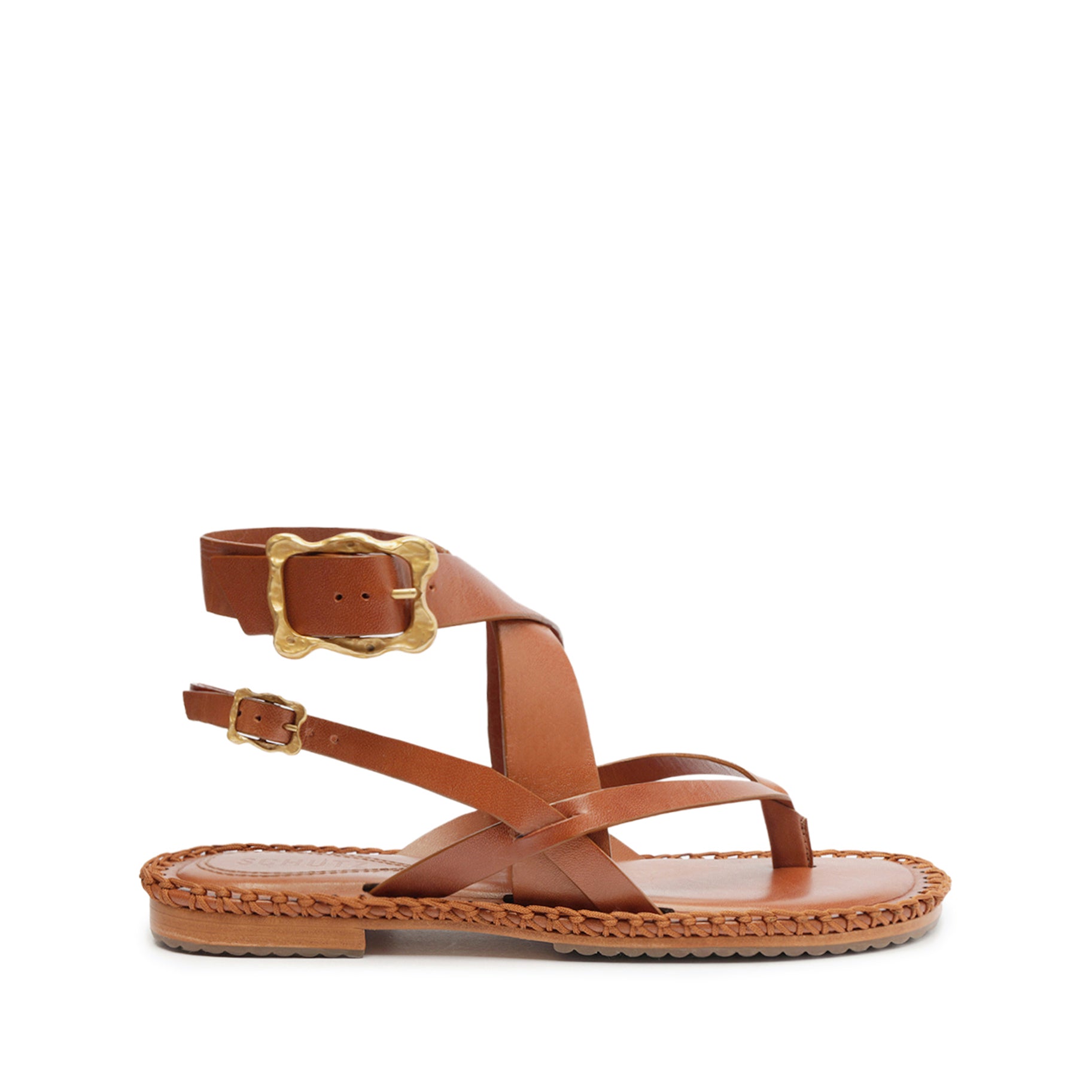 Keith Flat Leather Sandal - Women's Comfortable Casual Slide Sandals for Summer | Perfect for Beach, Vacation & Everyday Wear