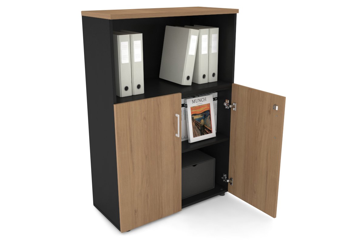 Medium Uniform Storage Cabinet with Small Doors [800W x 1170H x 350D] - Perfect for Office, School, or Home Organization