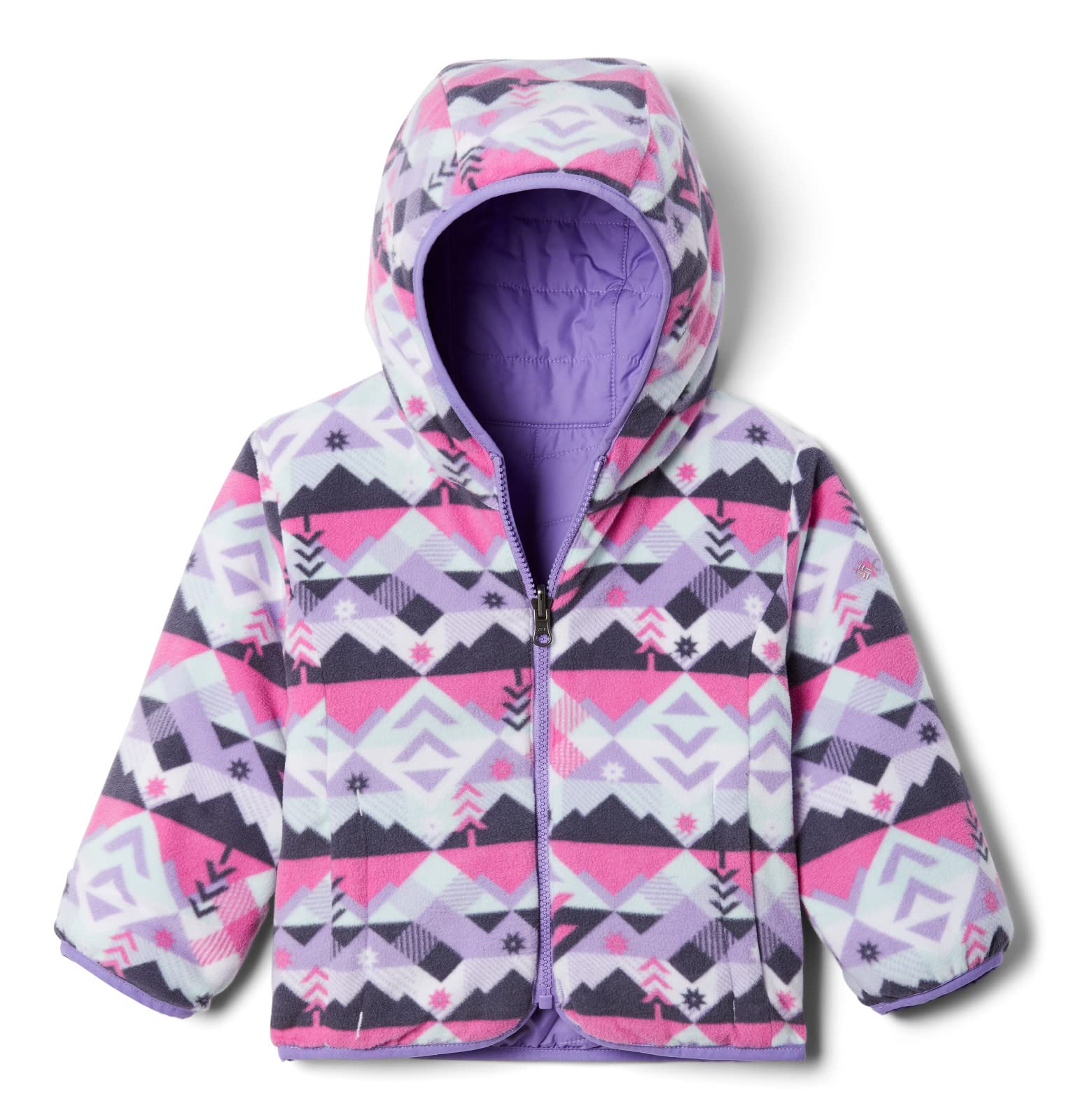 Columbia Baby Girls' Double Trouble Jacket - Waterproof & Insulated Winter Coat for Toddler Outdoor Play, Snow Day & Cold Weather Adventures