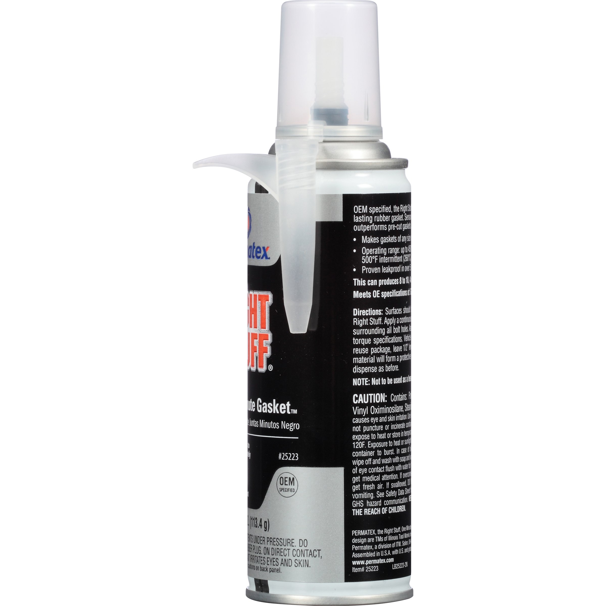 Permatex 25223-6PK The Right Stuff Gasket Maker, 4 oz (Pack of 6) - High-Temperature Automotive Sealant for Engine Gaskets, Oil Pans & Transmission Covers - DIY & Professional Use