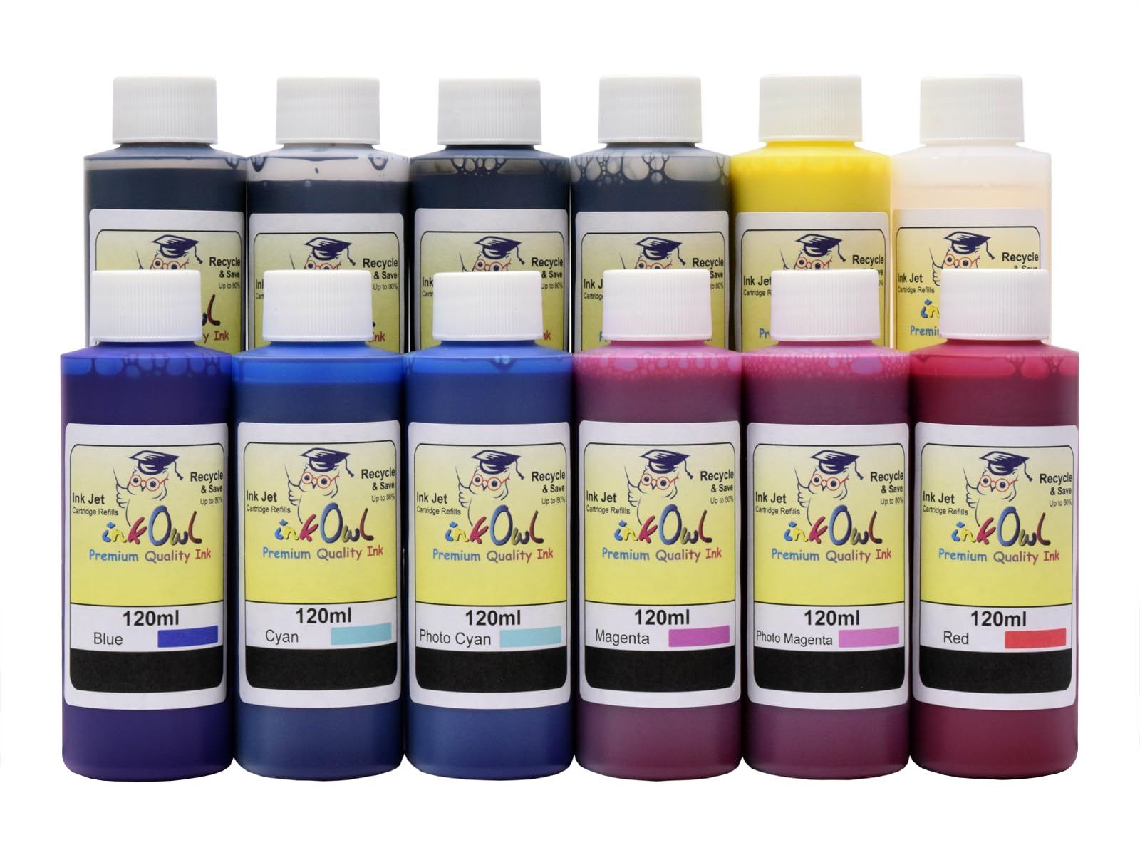 Canon PRO-1000 Printer Ink Refill Kit - 12 x 120ml USA-Made Pigment Ink Cartridges (PFI-1000) Replacement for High-Quality Photo Printing & Professional Artwork