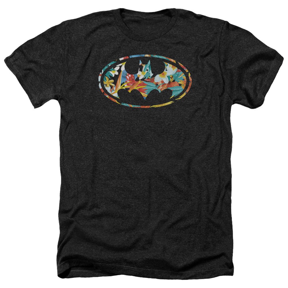 Batman Hawaiian Bat Unisex T-Shirt for Men & Women - Soft Heather Cotton Tee for Casual Wear, Cosplay & Superhero Fans