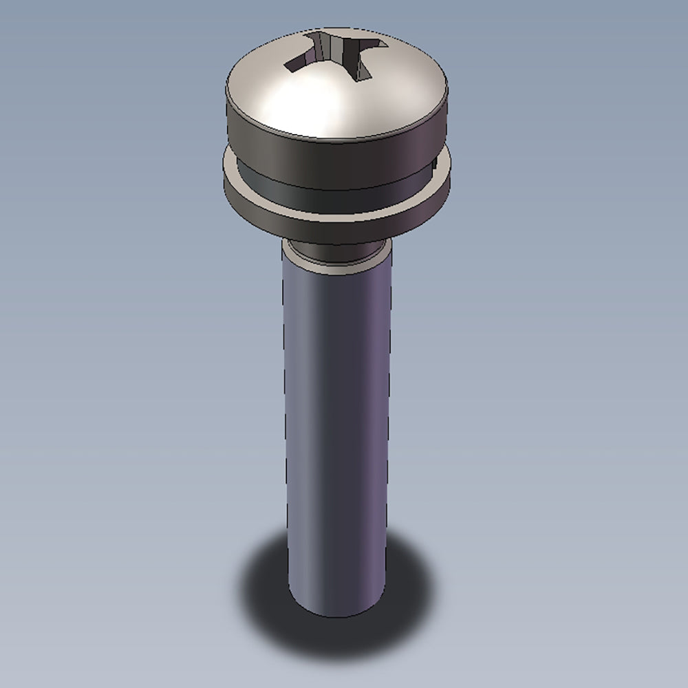 MM493C 72 Philips Screw Assembly M5x25 - Durable Fasteners for Furniture, Electronics & DIY Projects