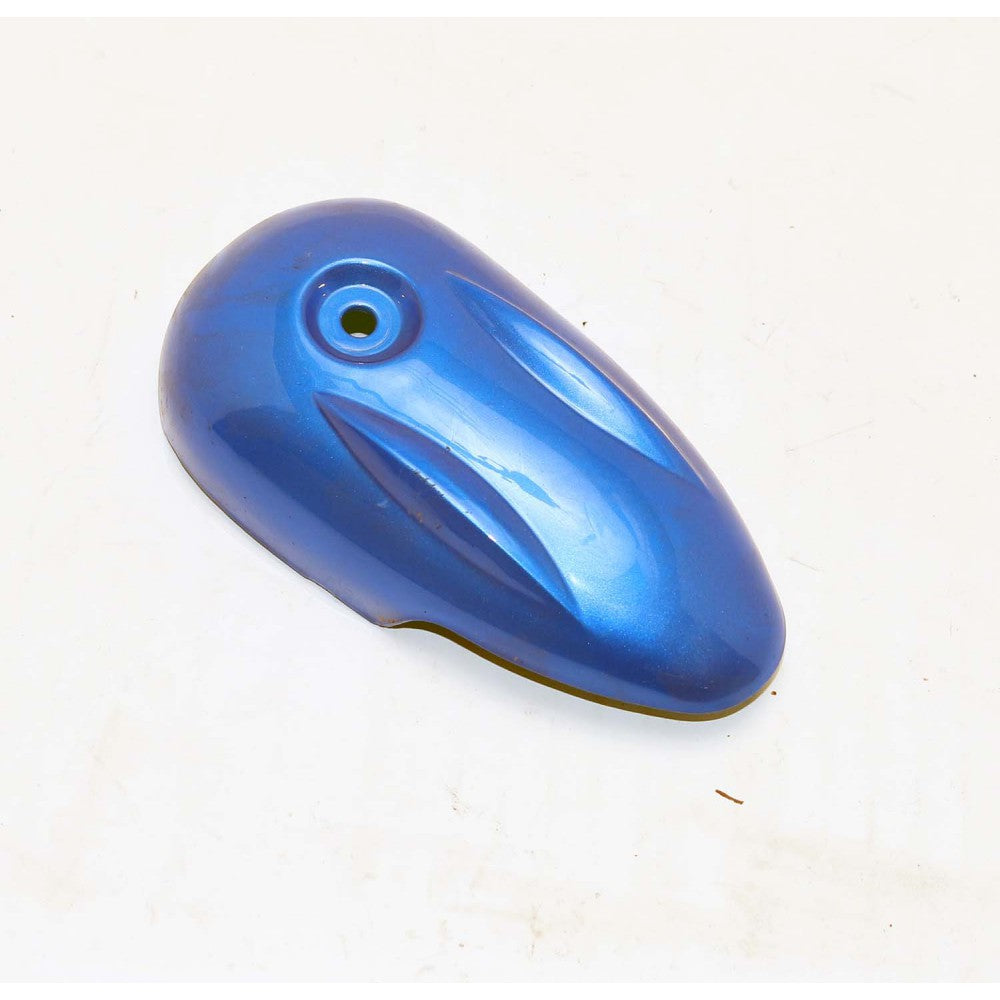 Italia MK Blue Front Fork Cover - Motorcycle Accessory for Harley, Honda, Yamaha - Perfect for Custom Bike Builds & Off-Road Adventures
