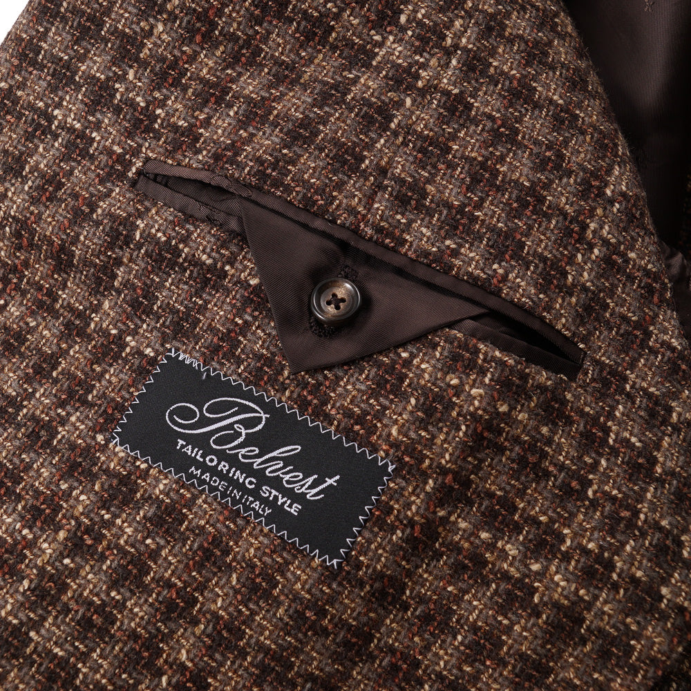 Premium Belvest Soft Wool Silk Cashmere Sport Coat for Men - Elegant Business Blazer for Office, Weddings & Formal Events