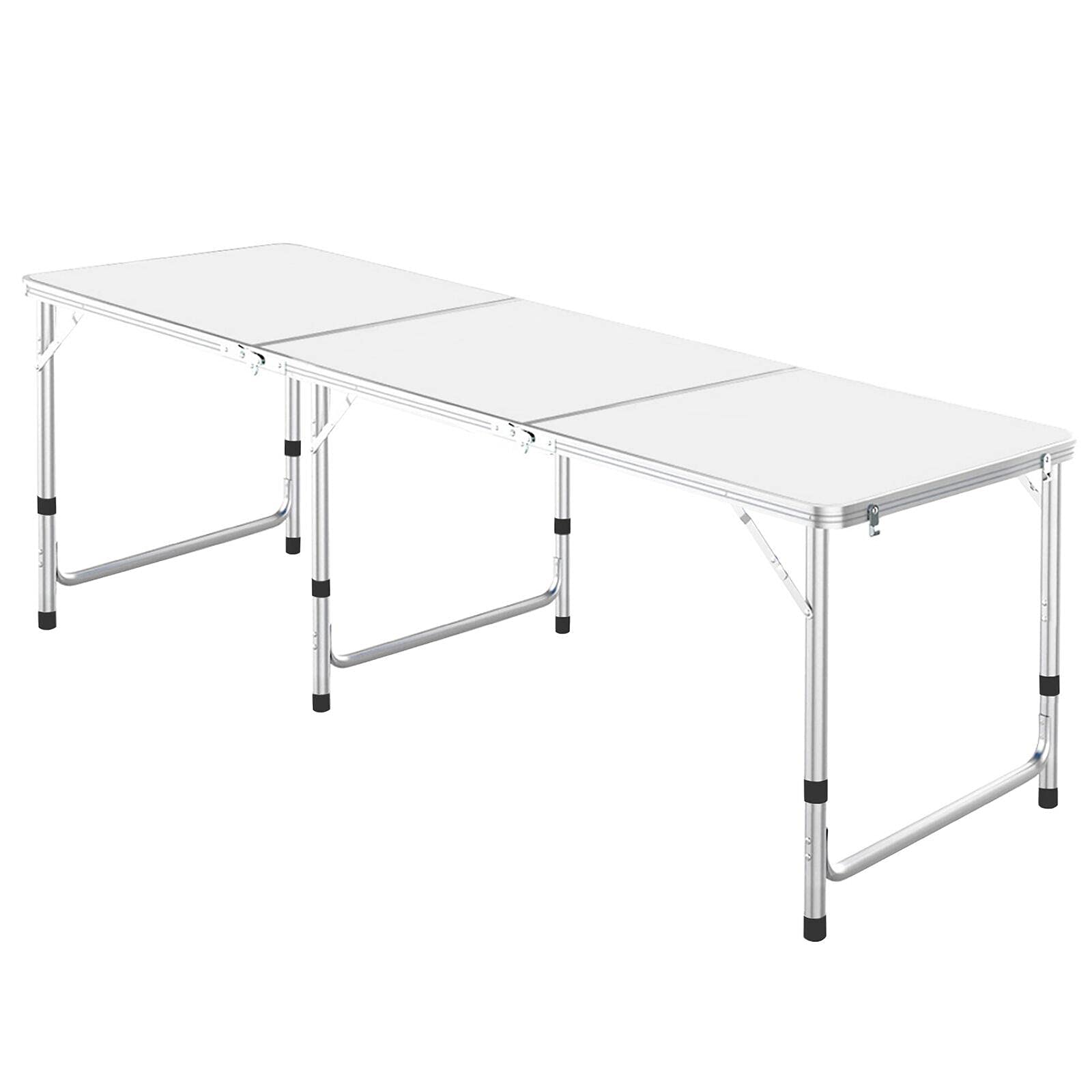 LokoshinA Portable Folding Table for Indoor & Outdoor Use - Lightweight Picnic Table, Camping Desk, Foldable Dining Table - Perfect for Backyard, Beach, RV, and Tailgating Parties
