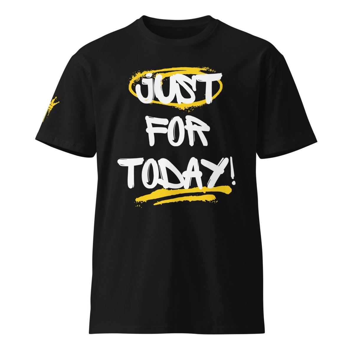 Street Sovereign Tee - 'Just for Today' & 'TRY' Edition Graphic T-Shirt for Men | Trendy Streetwear Fashion | Perfect for Casual Wear, Urban Outfits & Music Festivals