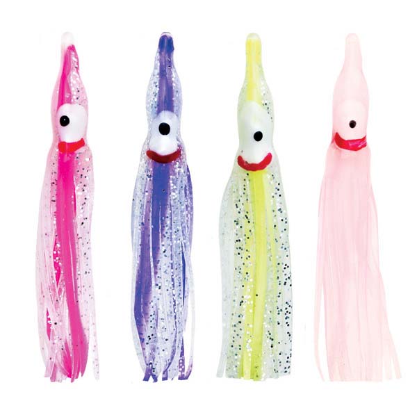 Boone UV Bait Hoochie - Premium Glow Fishing Lure for Saltwater & Freshwater - Perfect for Night Fishing and Deep Water Angling