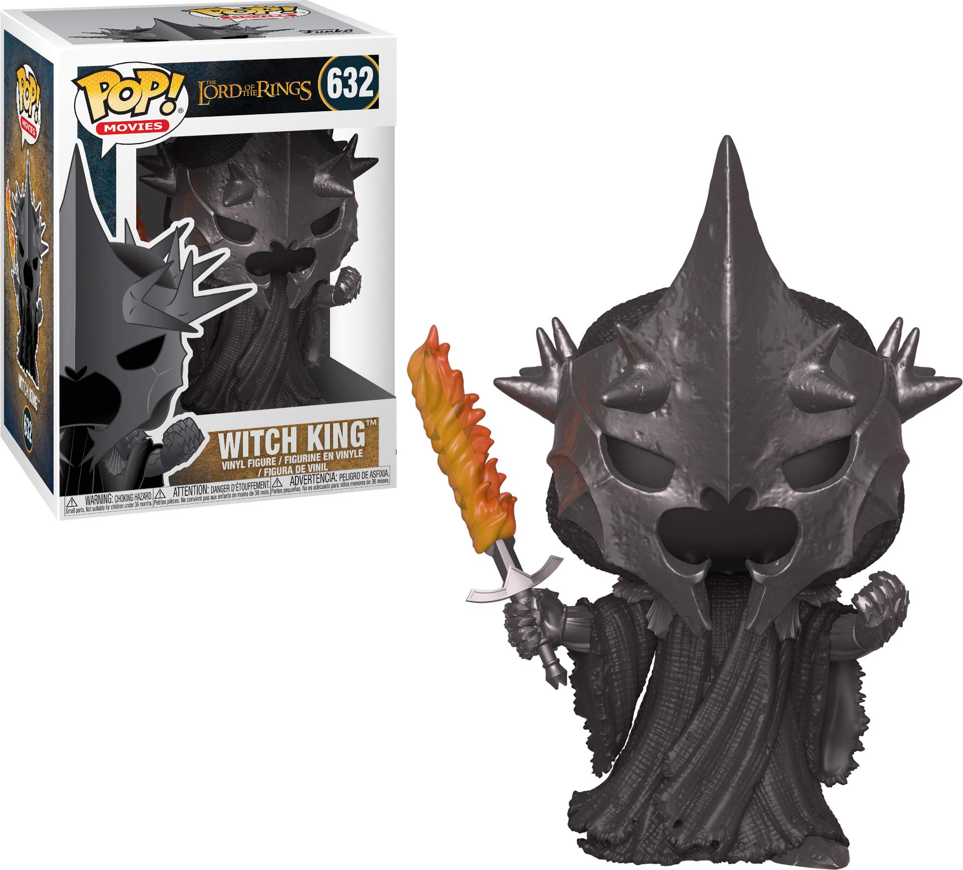 Funko Pop Movies: Lord of The Rings - Witch King Collectible Action Figure Toy (Multicolor) | Perfect for LOTR Fans, Collectors & Home Decor | Great Gift for Fantasy Movie Lovers