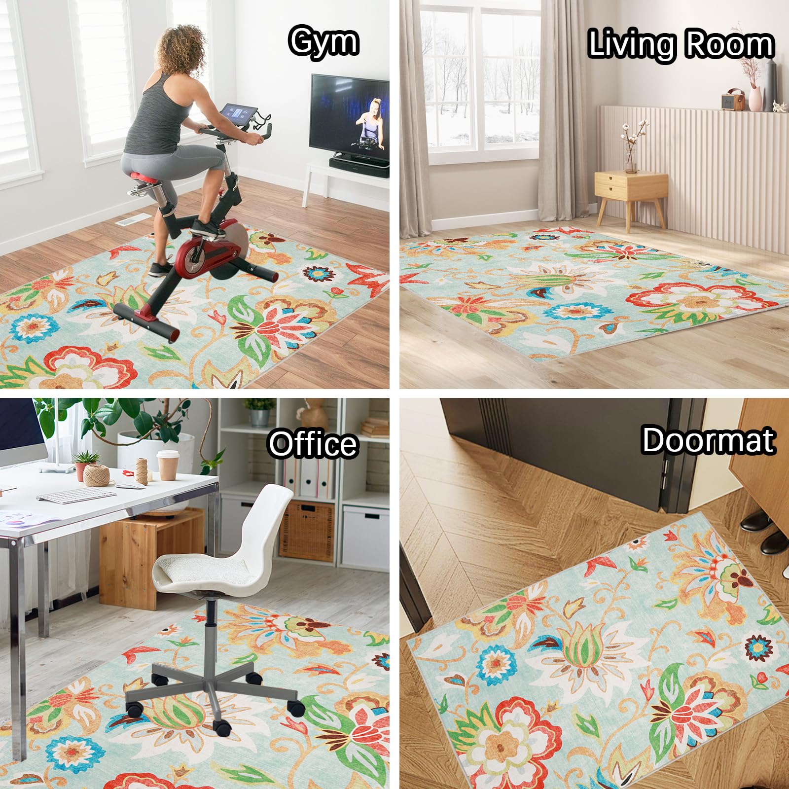 Premium Office Chair Mat for Hardwood & Tile Floors - 36