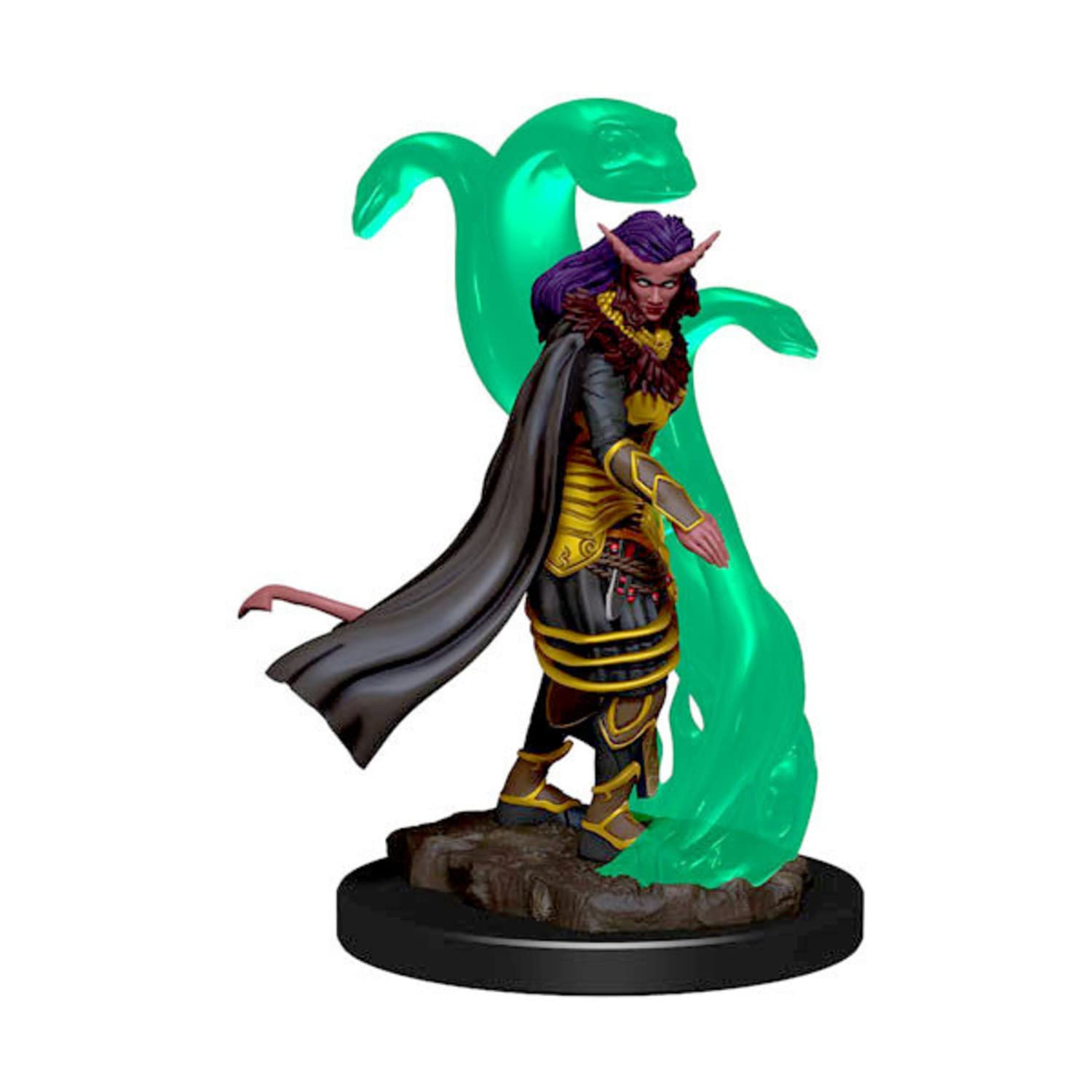 WizKids Dungeons & Dragons Icons of The Realms Premium Tiefling Female Sorcerer Miniature Figure - Perfect for D&D RPG Gaming, Tabletop Battles & Fantasy Collectors