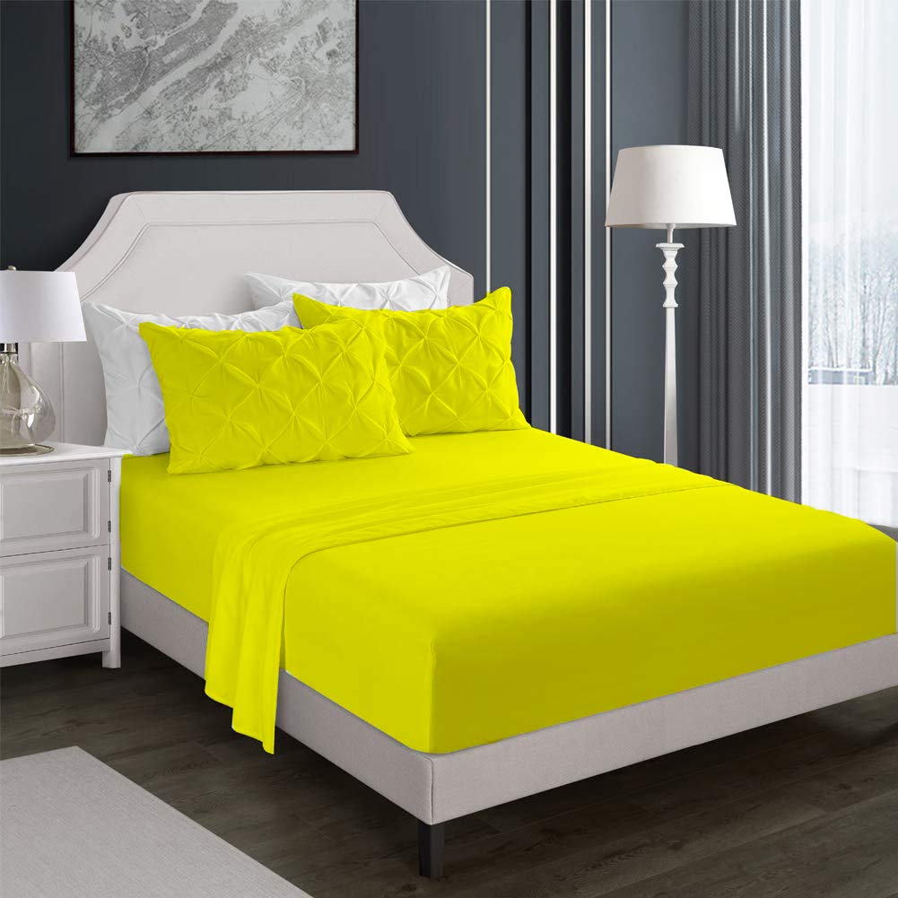 Luxurious 1000 Thread Count 4-Piece Full Size Sheet Set - 54