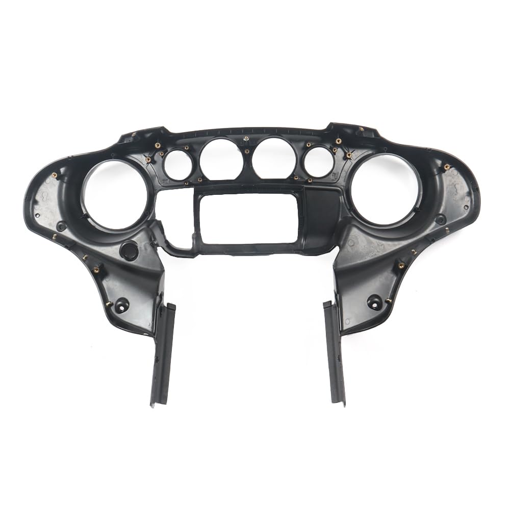 Gloss Black Front Batwing Inner Fairing for 2014-2022 Harley Davidson Touring Street Glide Electra Glide FLHT Ultra Classic - Perfect for Wind Protection and Custom Bike Styling