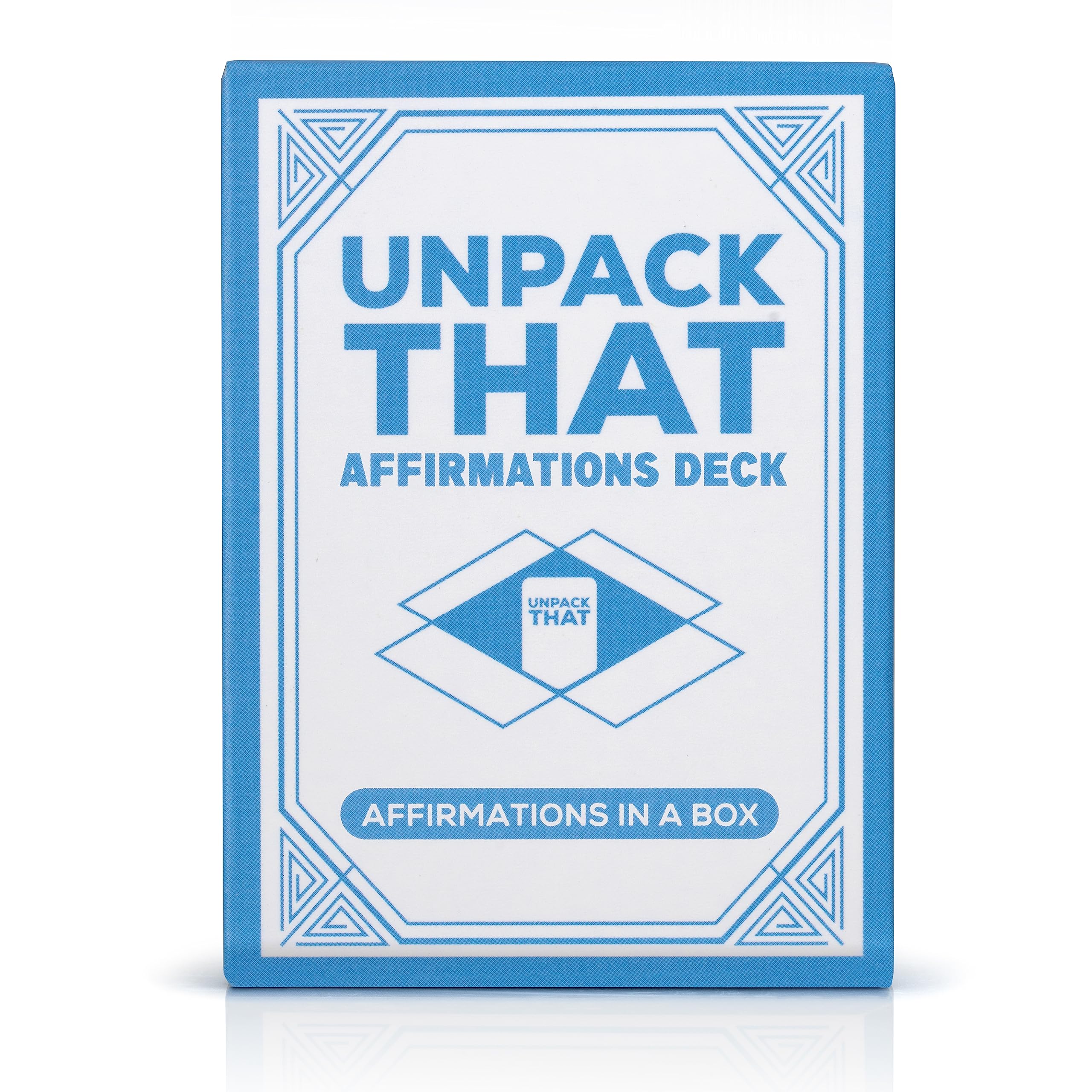 Affirmations Deck - 50 Positive & Mindful Question Cards for Self-Care, Family Bonding & Friends | Daily Motivation, Therapy Tools, Mindfulness Practice & Group Activities