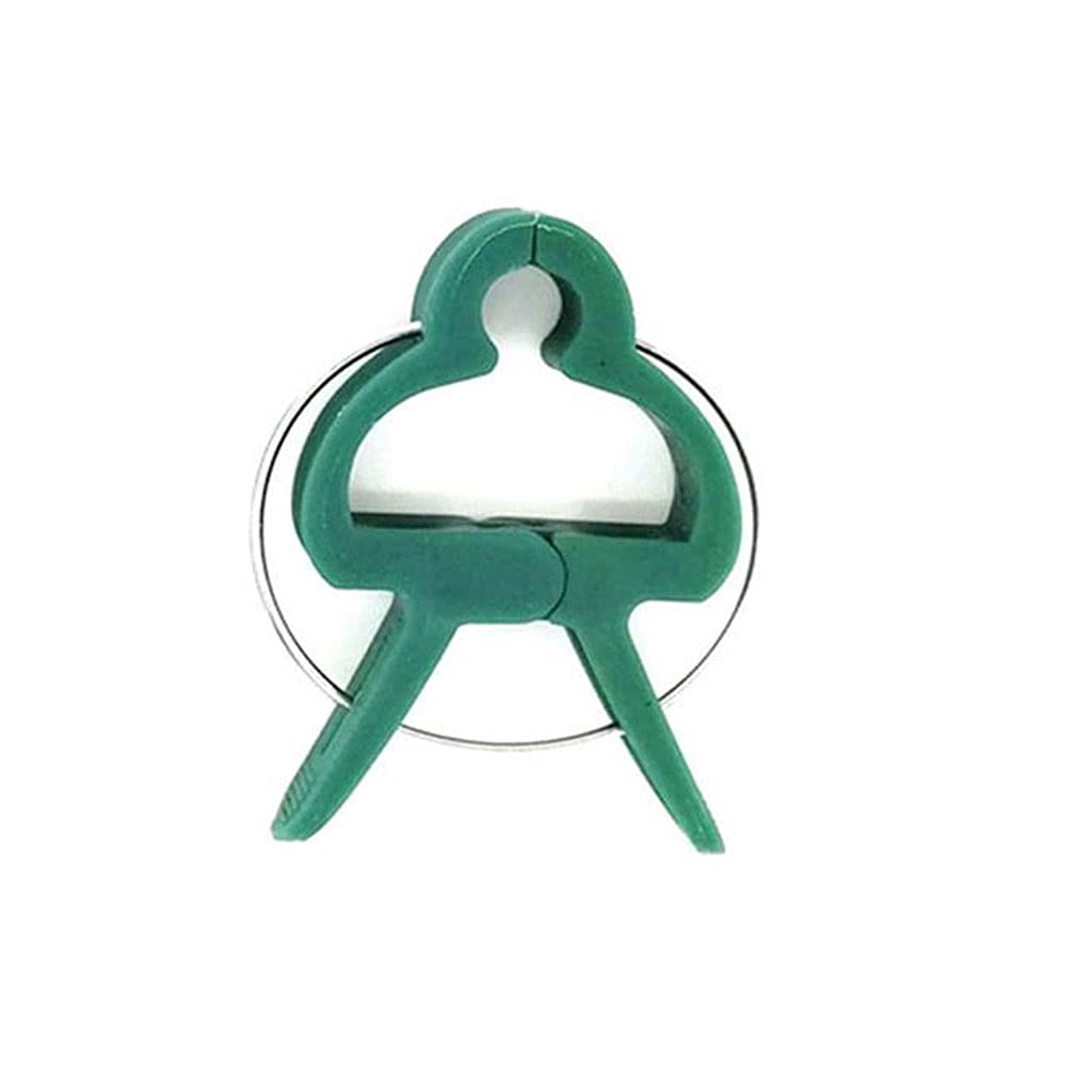 100PCS Plant Support Clips - Garden Flower Stem Clips for Orchids, Vines & Grafting - Heavy Duty Plant Stake Connectors for Outdoor Gardening & Greenhouse Use