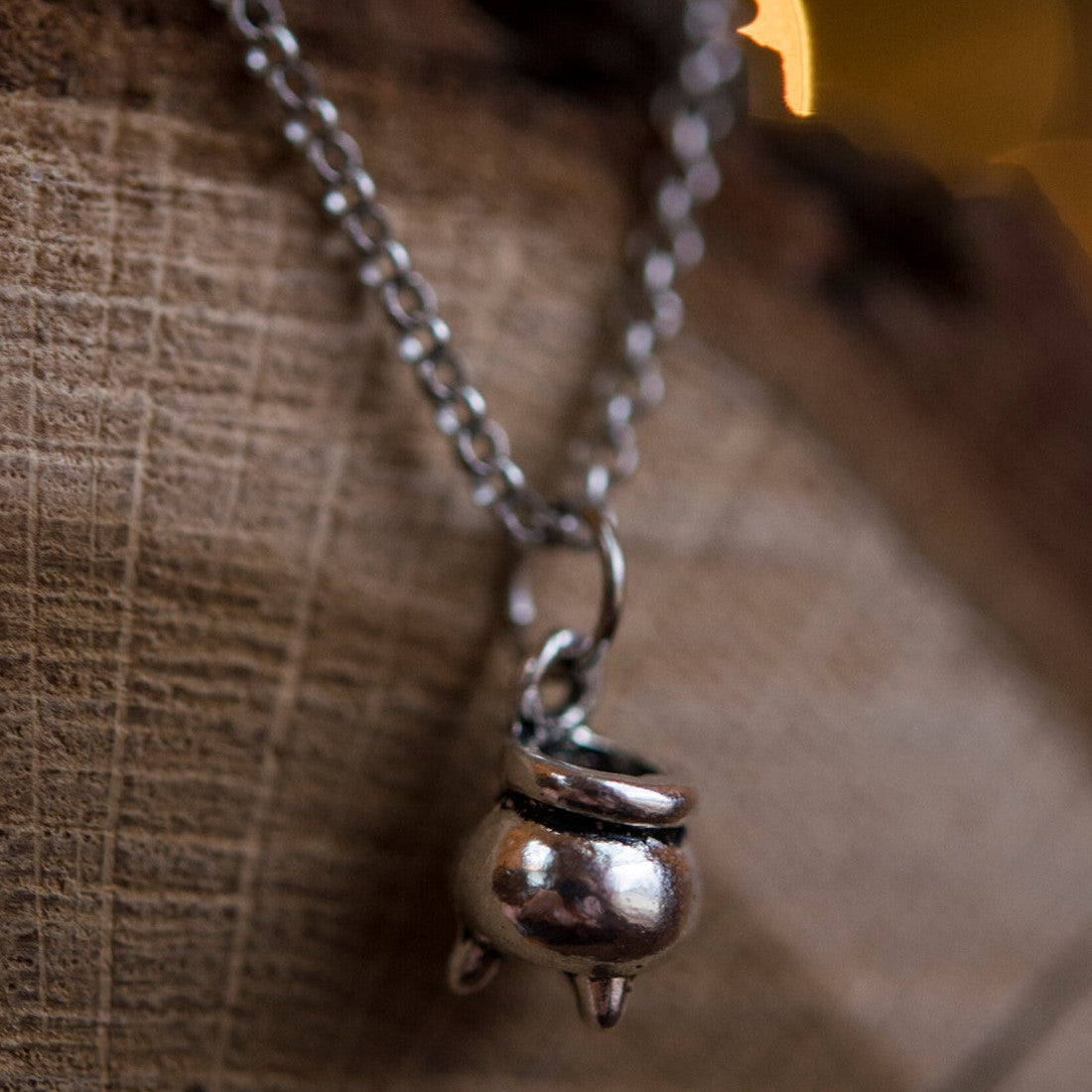 Halloween Jewelry - Gothic Wizard Pendant Necklace for Women & Men | Perfect for Halloween Costumes, Cosplay & Witch-Themed Parties